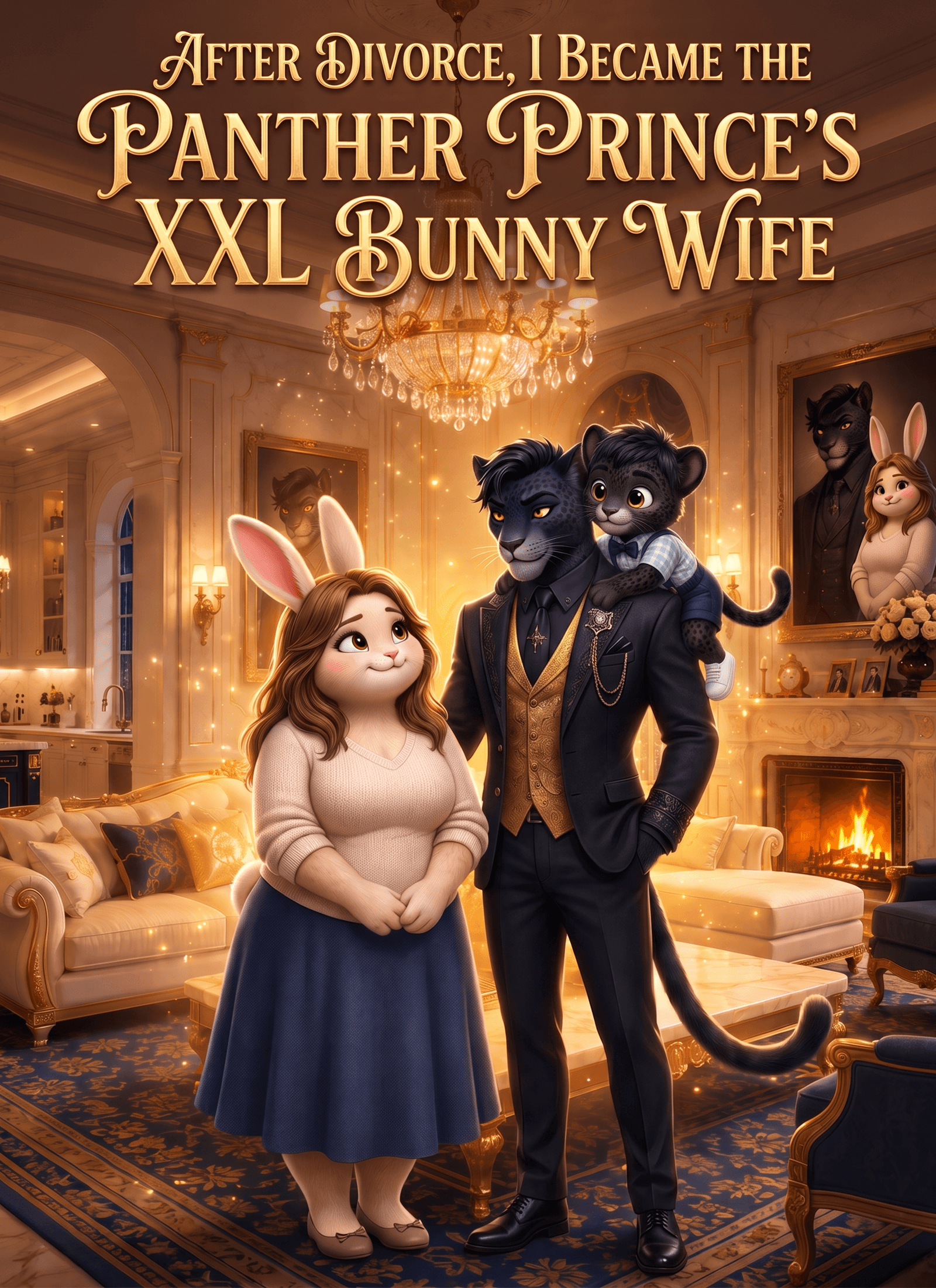 After Divorce, I Became the Panther Prince's XXL Bunny Wife