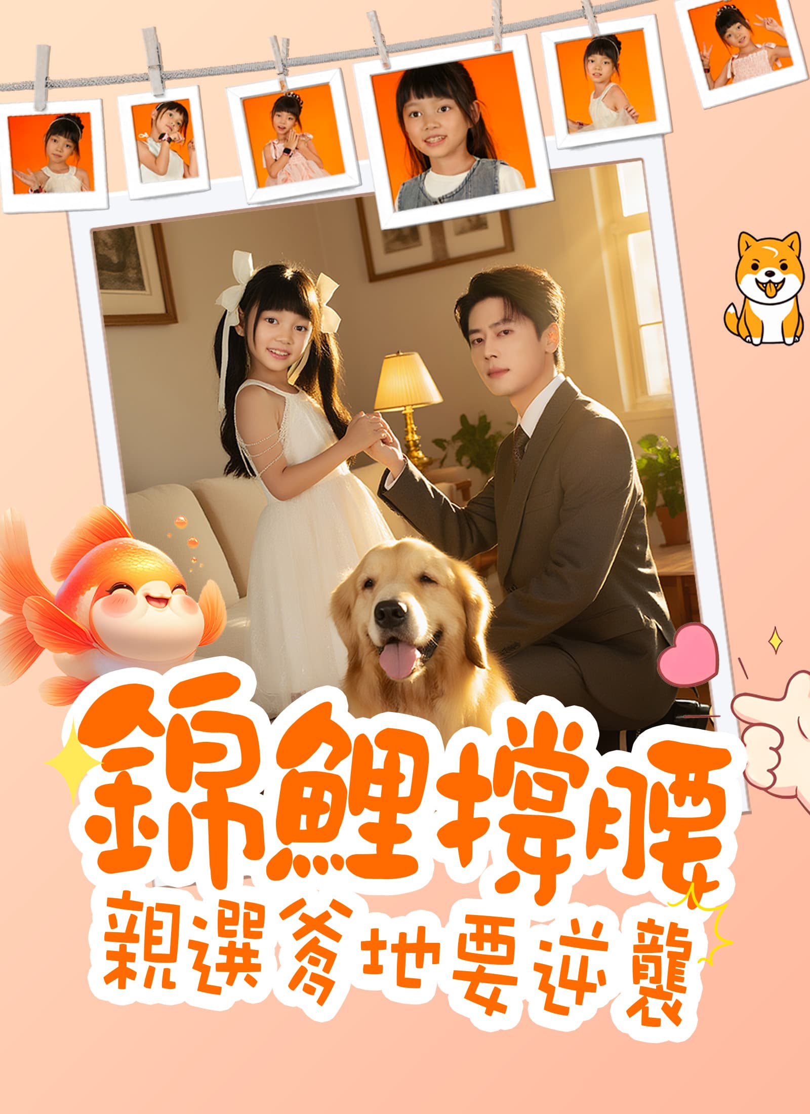 錦鯉撐腰，親選爹地要逆襲