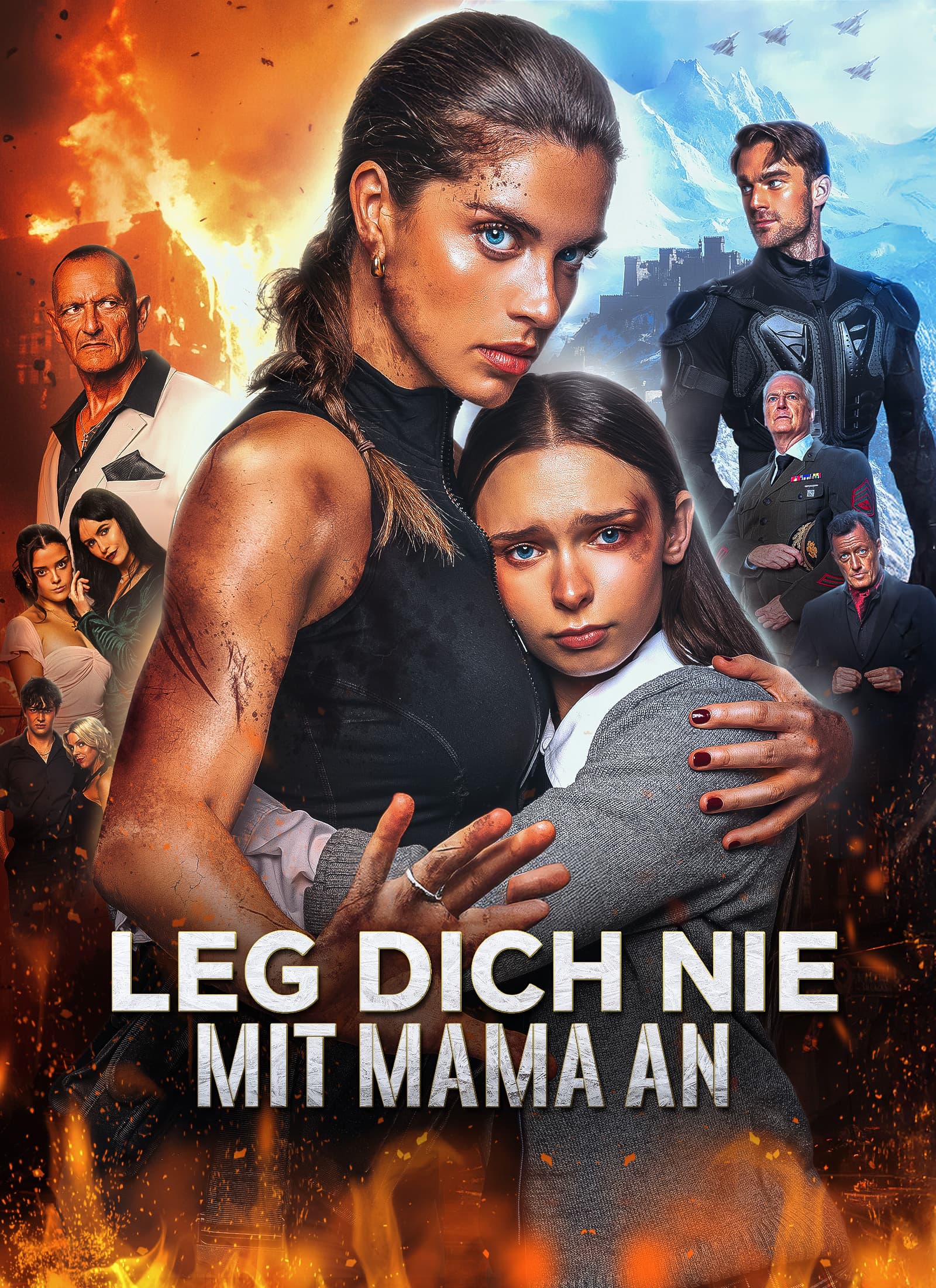 Leg dich nie mit Mama an