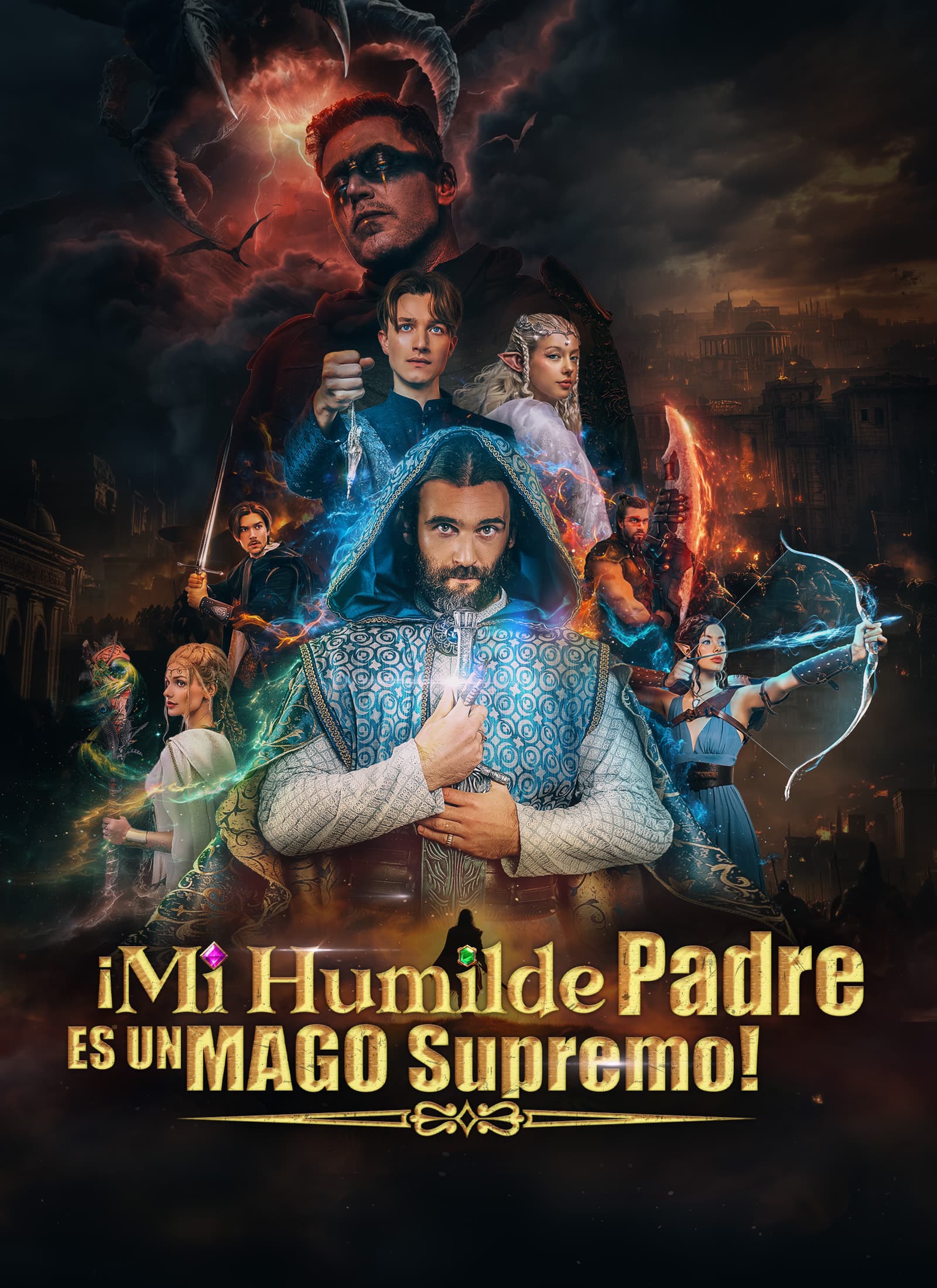 [Doblado]¡Mi Humilde Padre es un Mago Supremo!