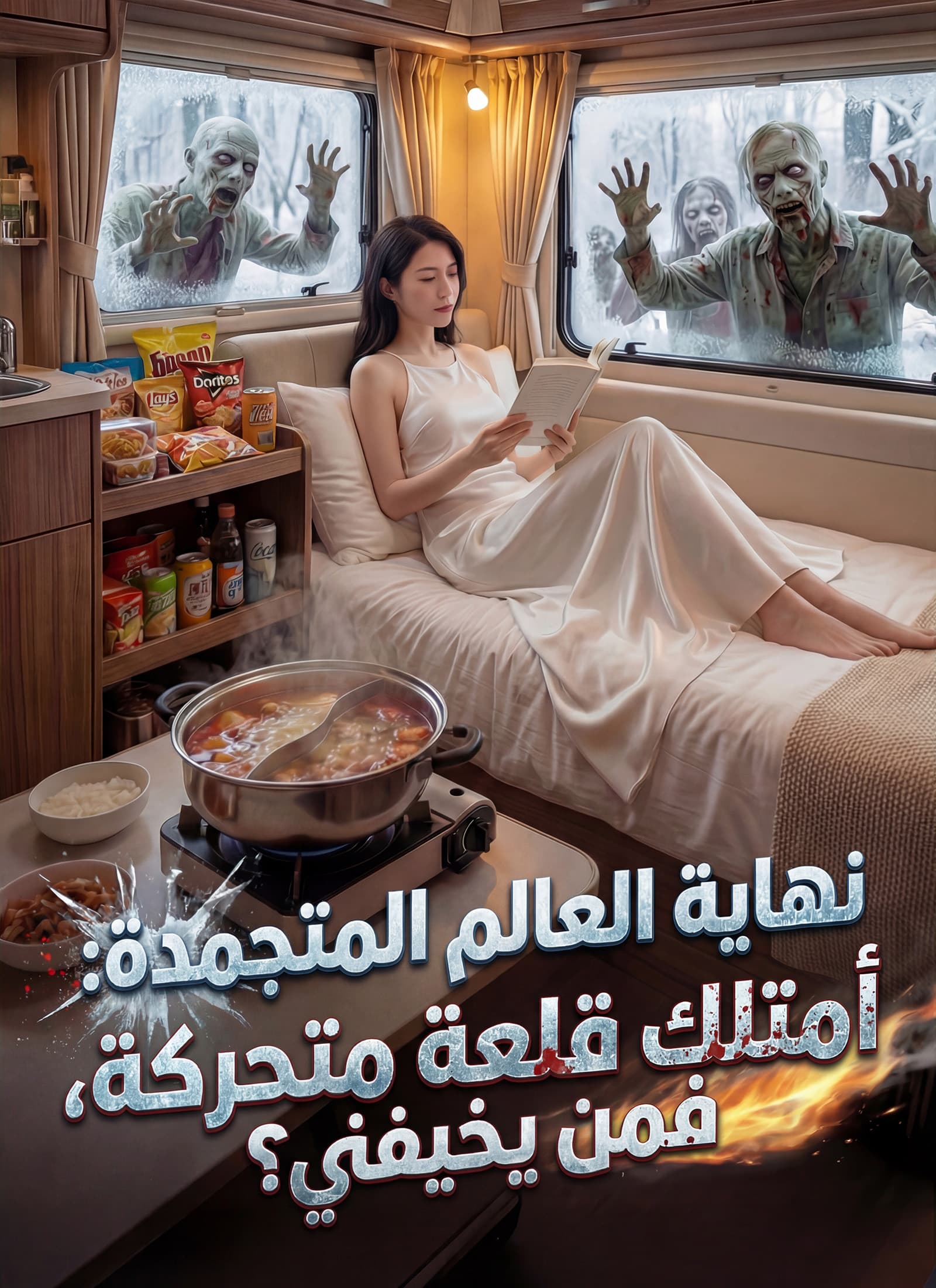 نهاية العالم المتجمدة: أمتلك قلعة متحركة، فمن يخيفني؟