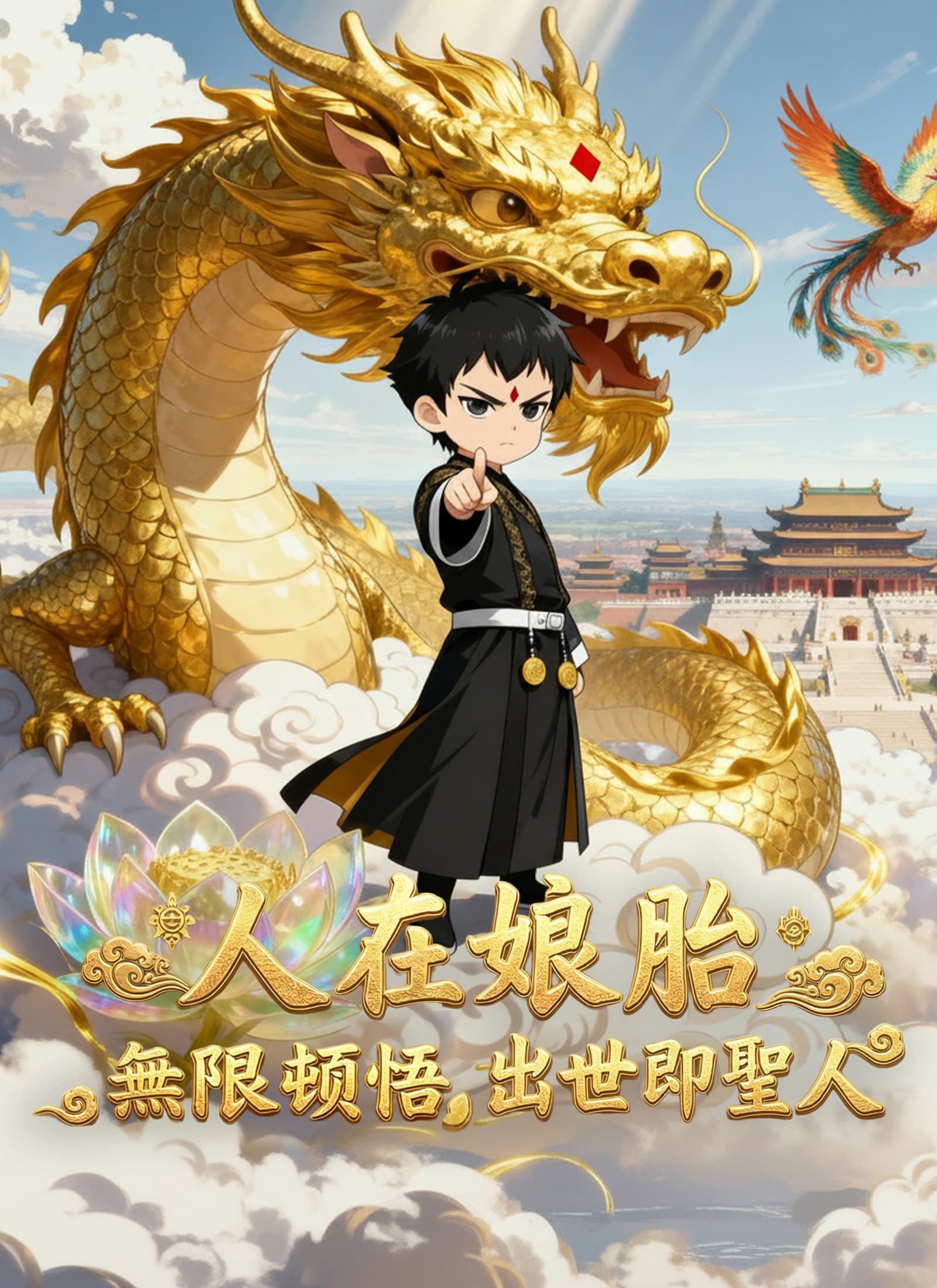 人在娘胎：無限頓悟，出世即聖人
