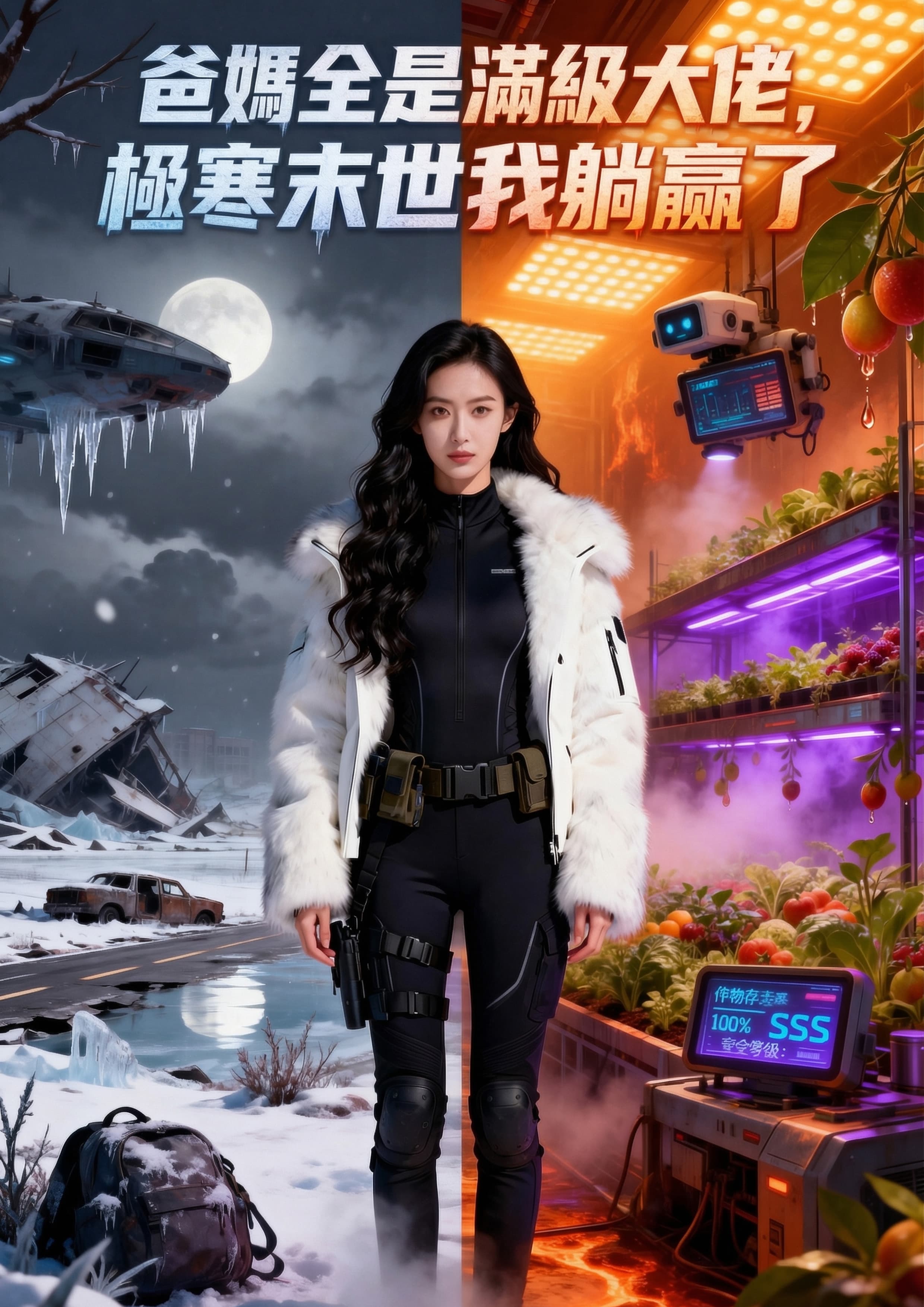 爸媽全是滿級大佬，極寒末世我躺贏了