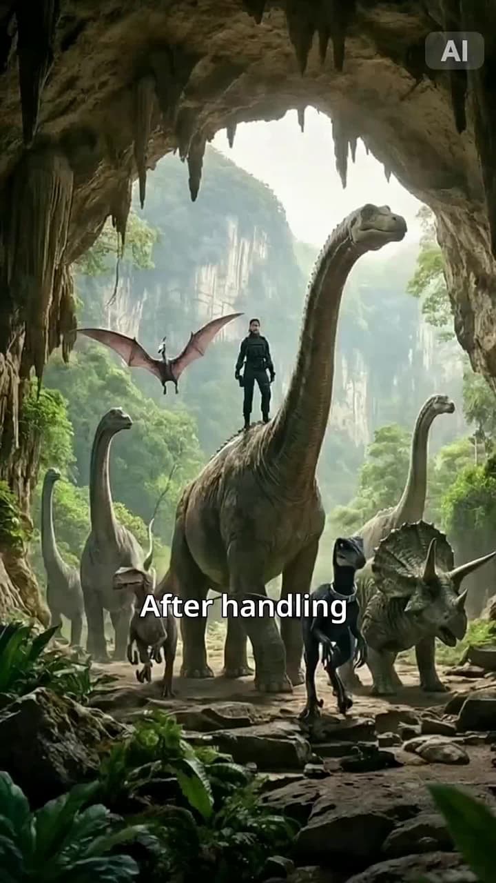 [Dubbed] I Evolve and Tame Dinosaurs in the Apocalypse - Episode 50