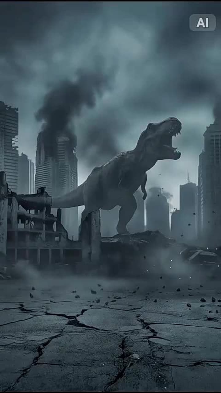[Dubbed] I Evolve and Tame Dinosaurs in the Apocalypse - Episode 8