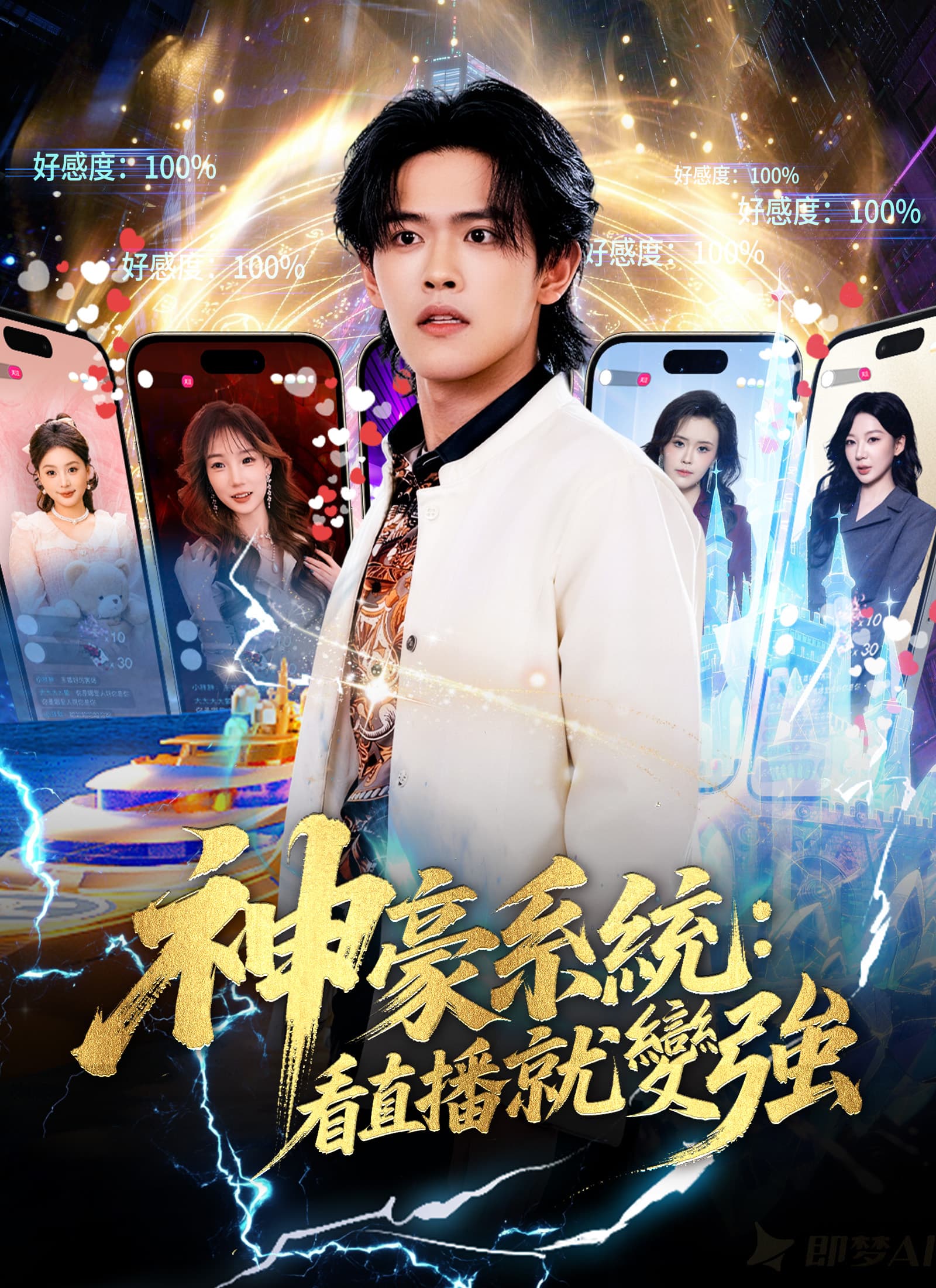 神豪系統：看直播就變強