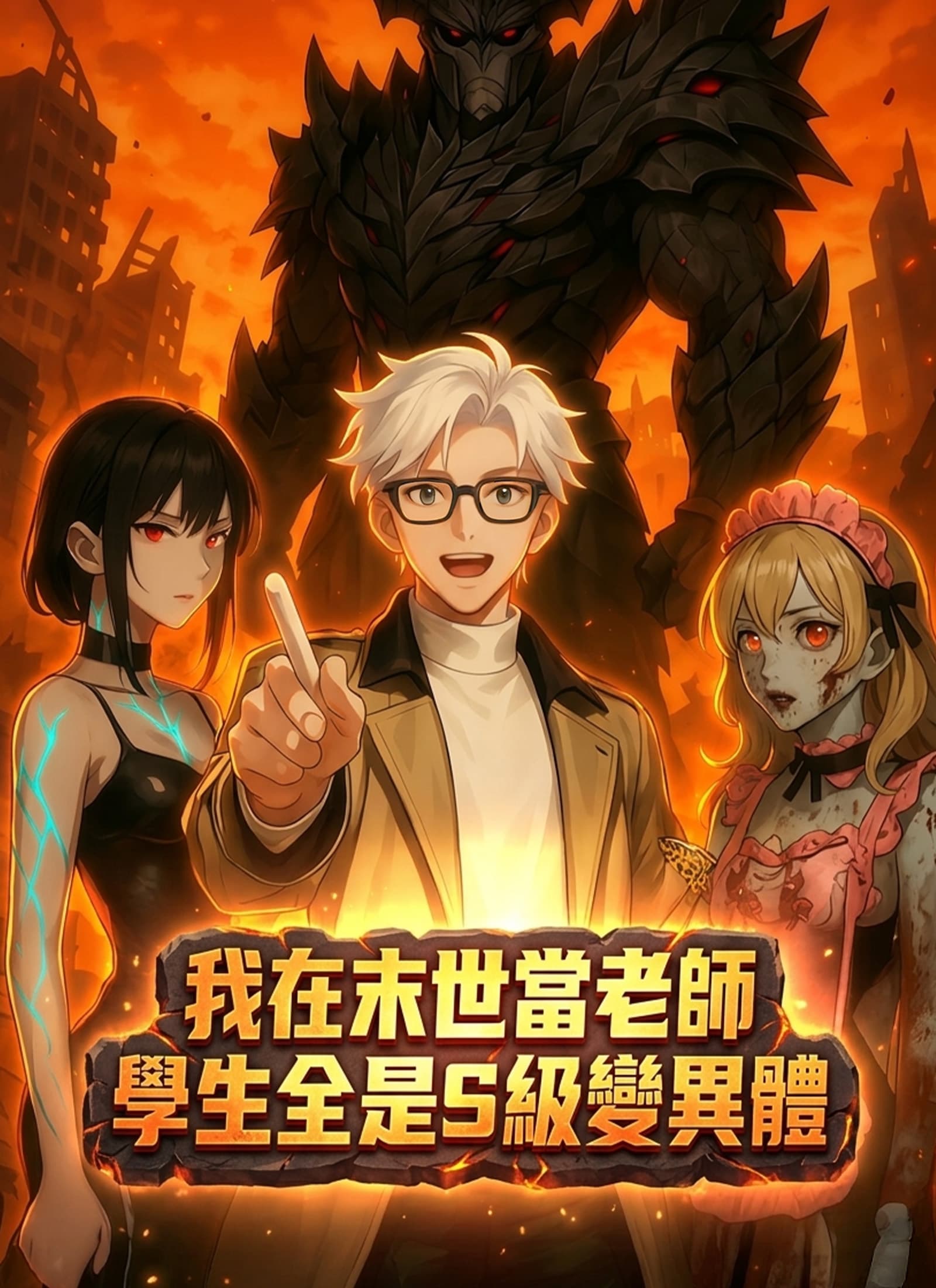 我在末世當老師，學生全是S級變異體