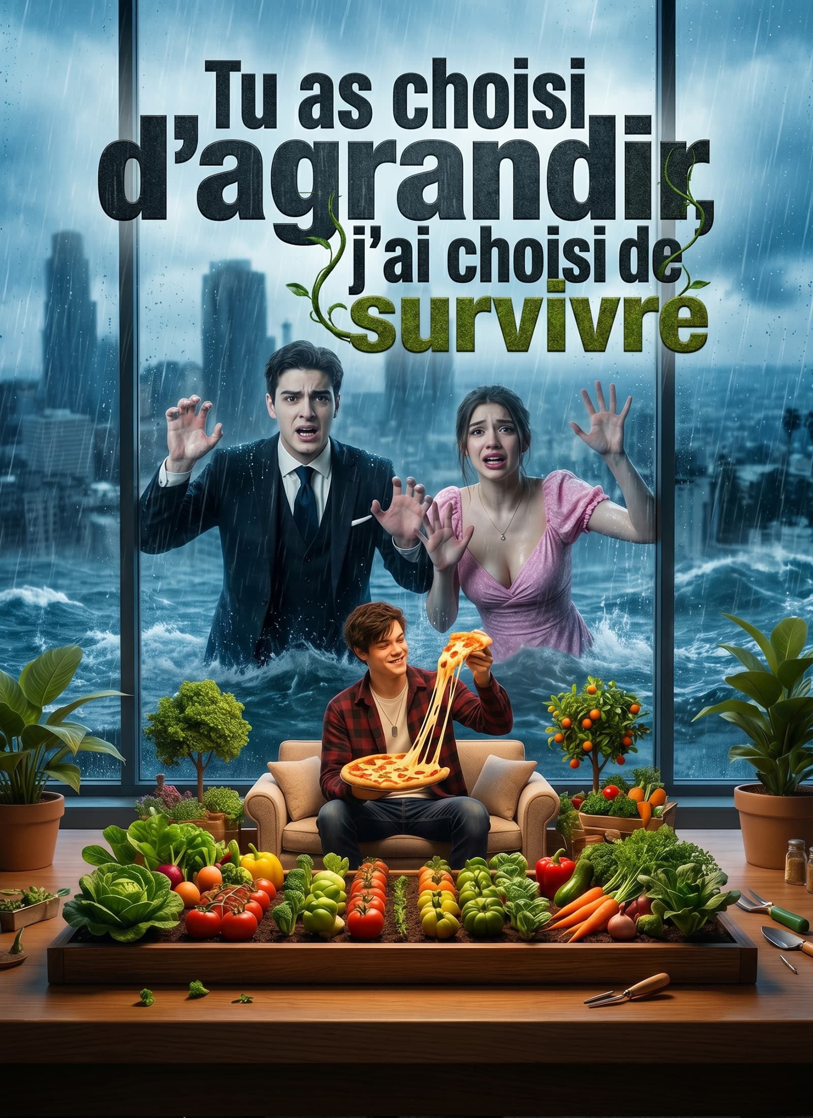 Tu as choisi d'agrandir, j'ai choisi de survivre