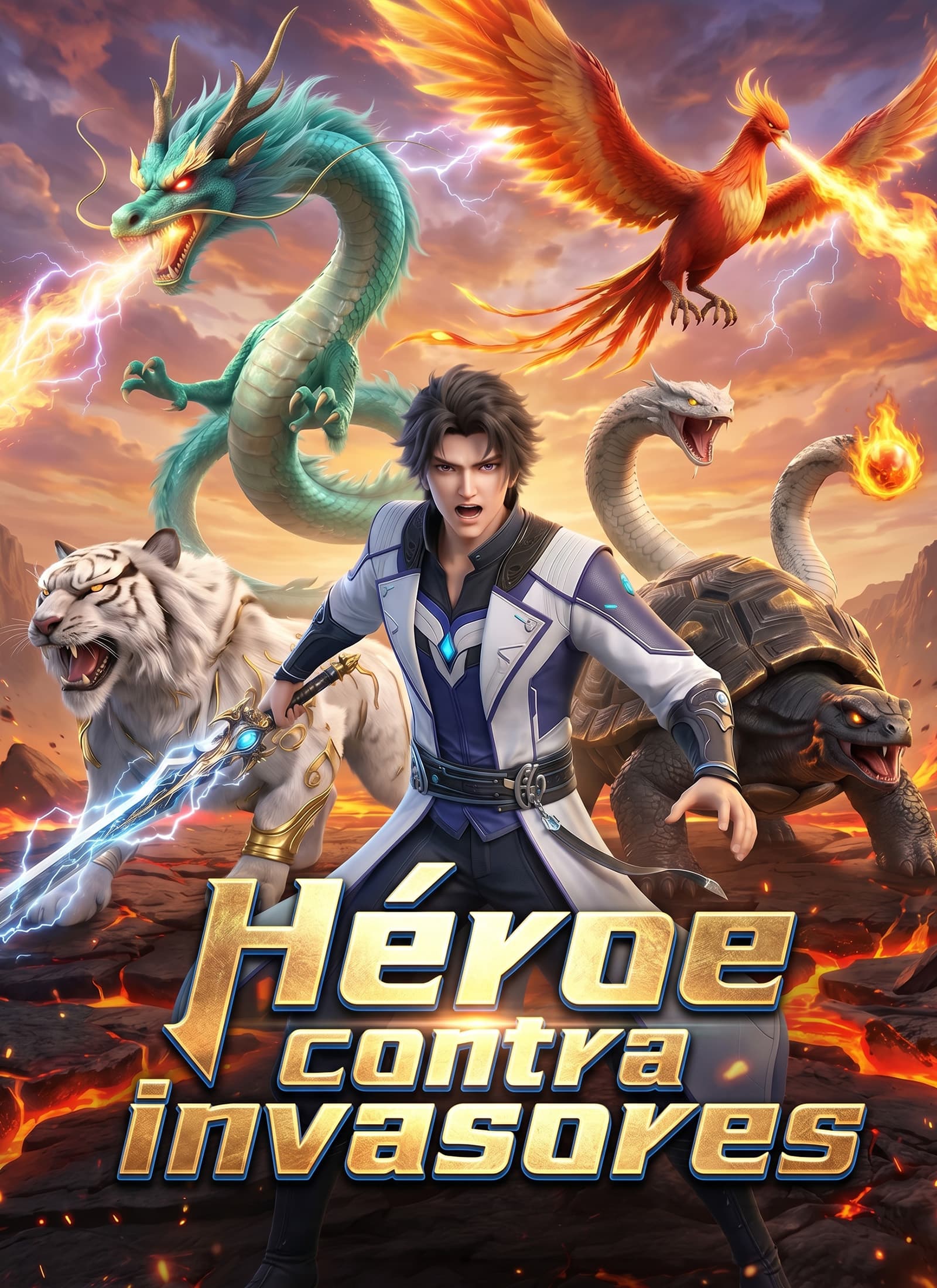 [Doblado]Héroe contra invasores