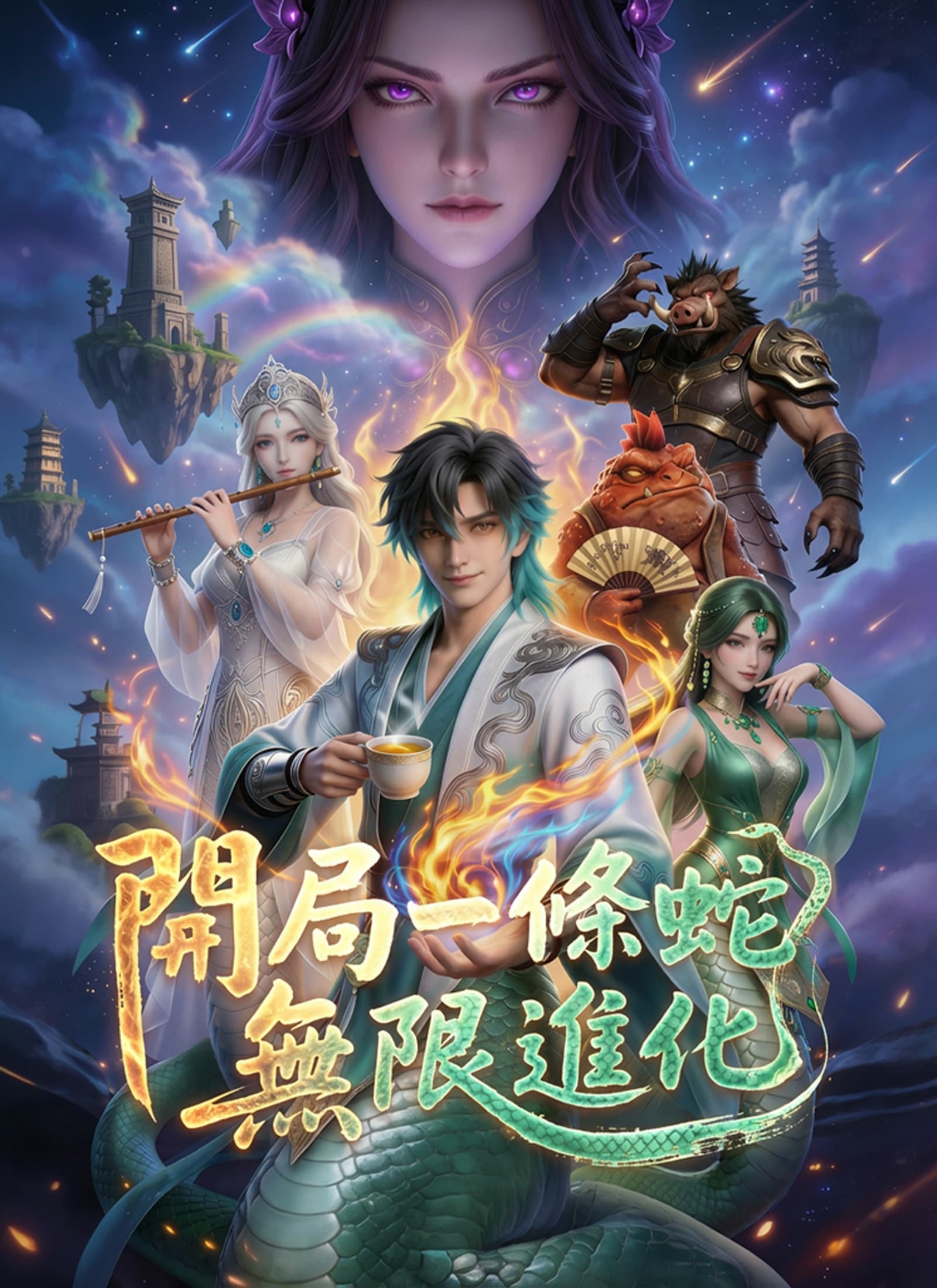 開局一條蛇，無限進化