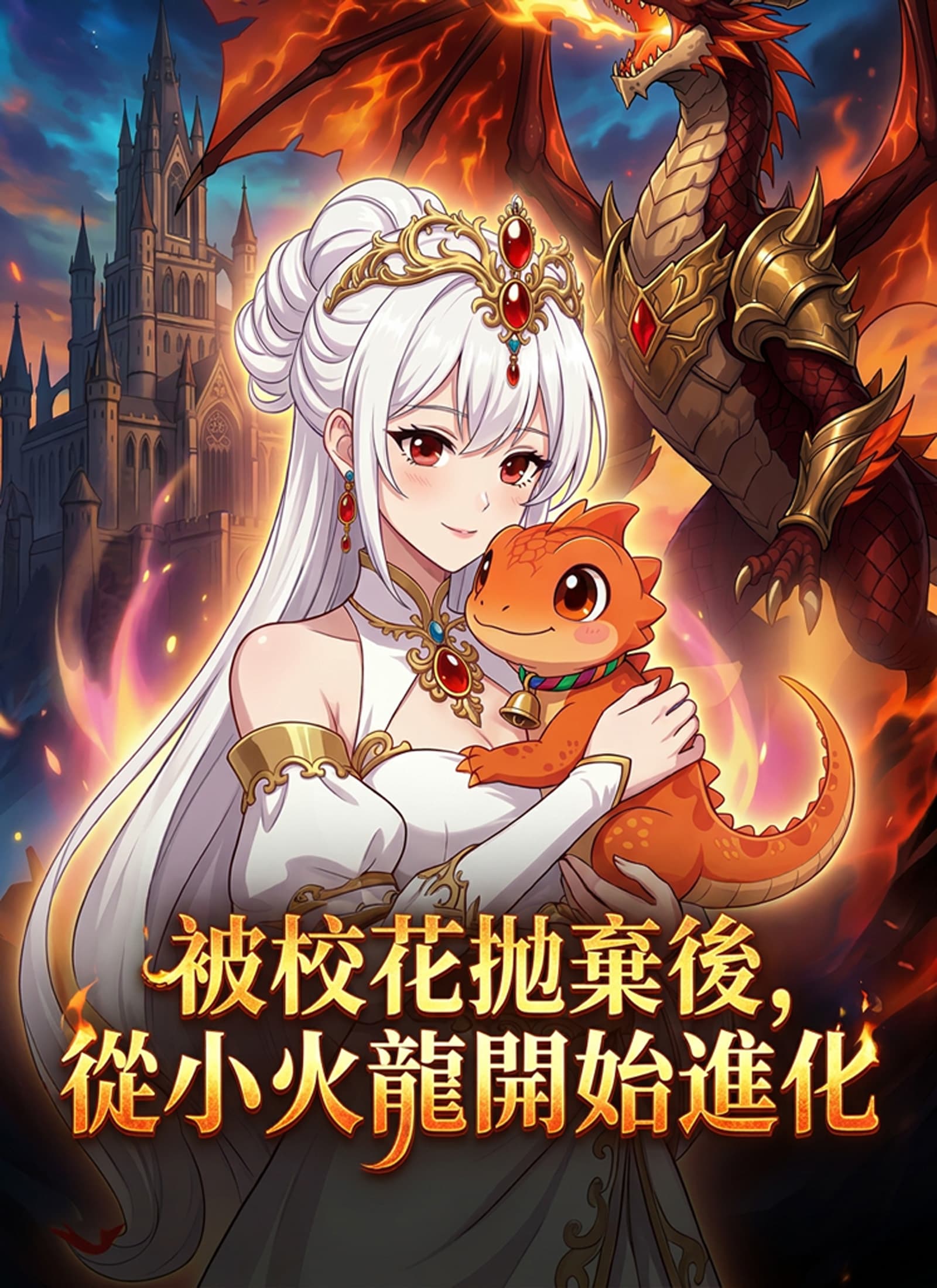 被校花拋棄後，從小火龍開始進化