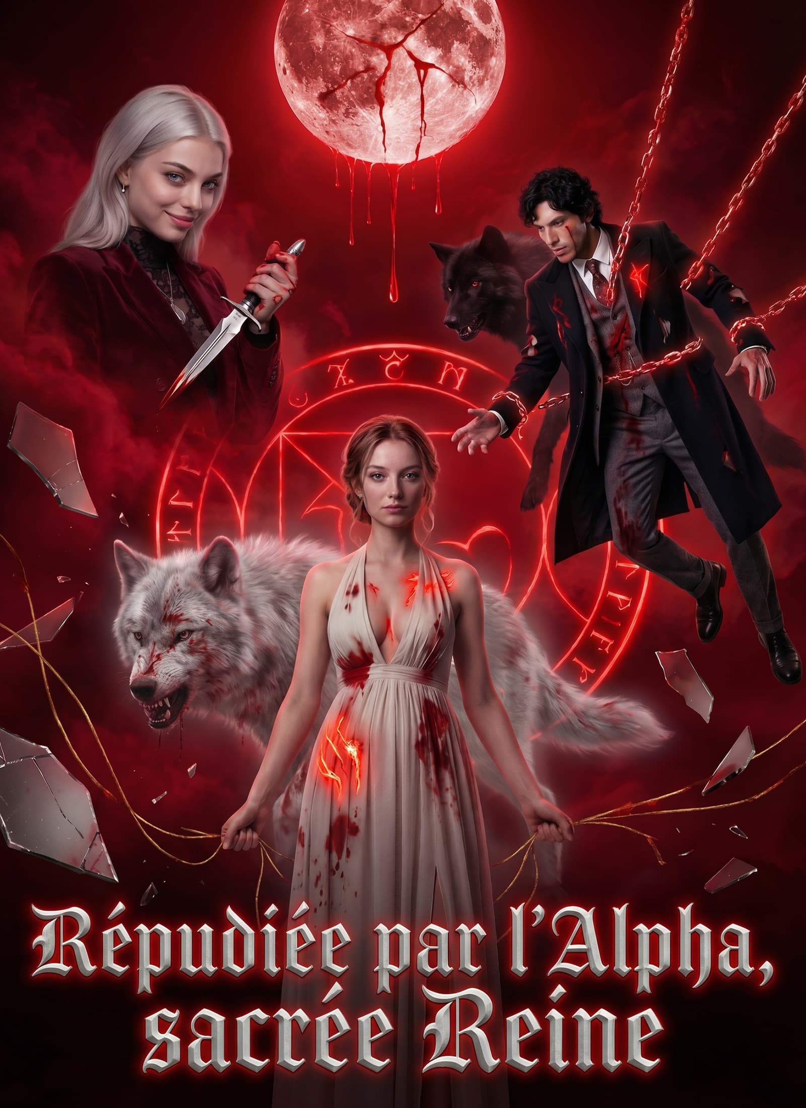 Répudiée par l'Alpha, sacrée Reine