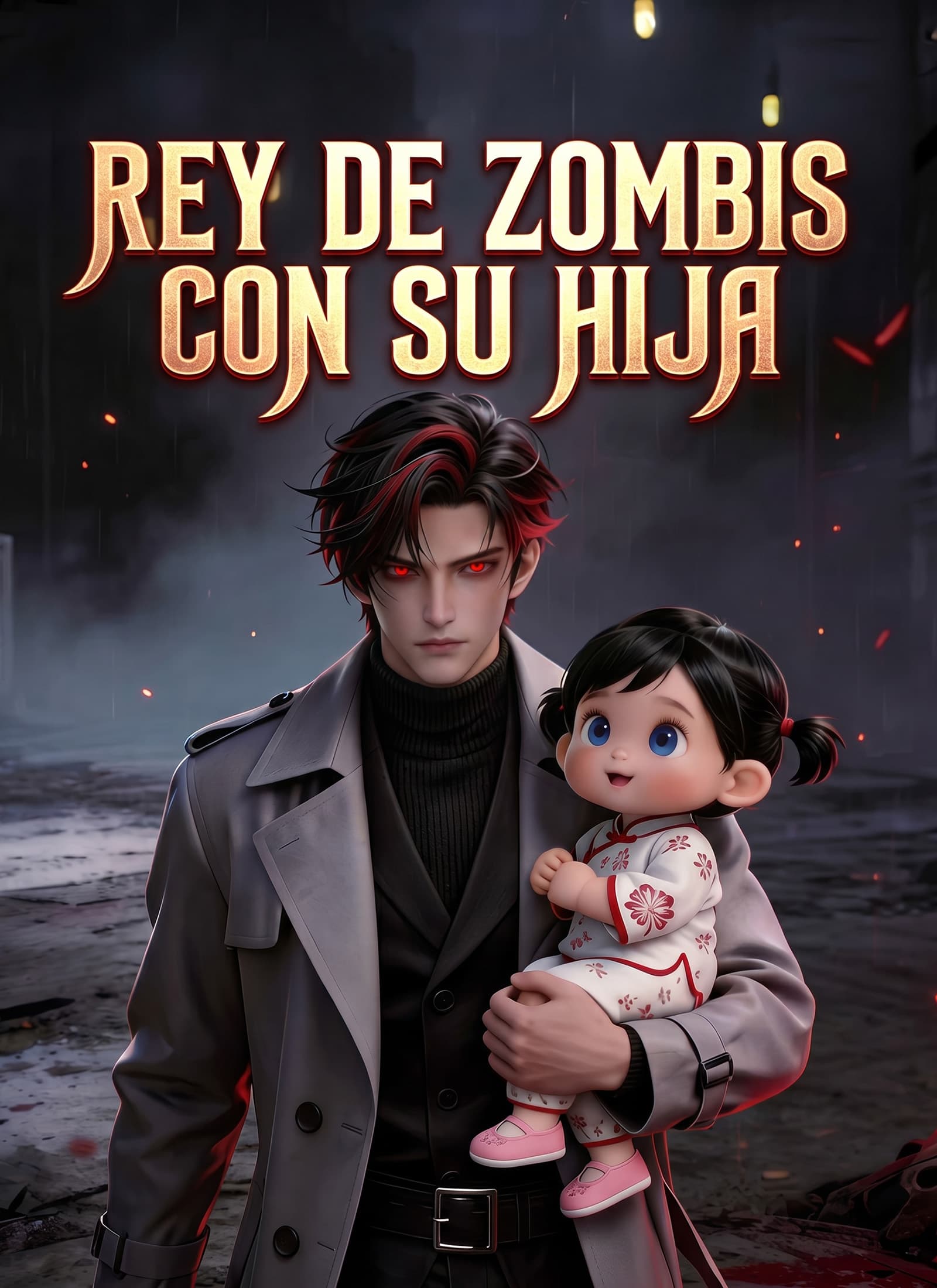 Rey de Zombis con Su Hija