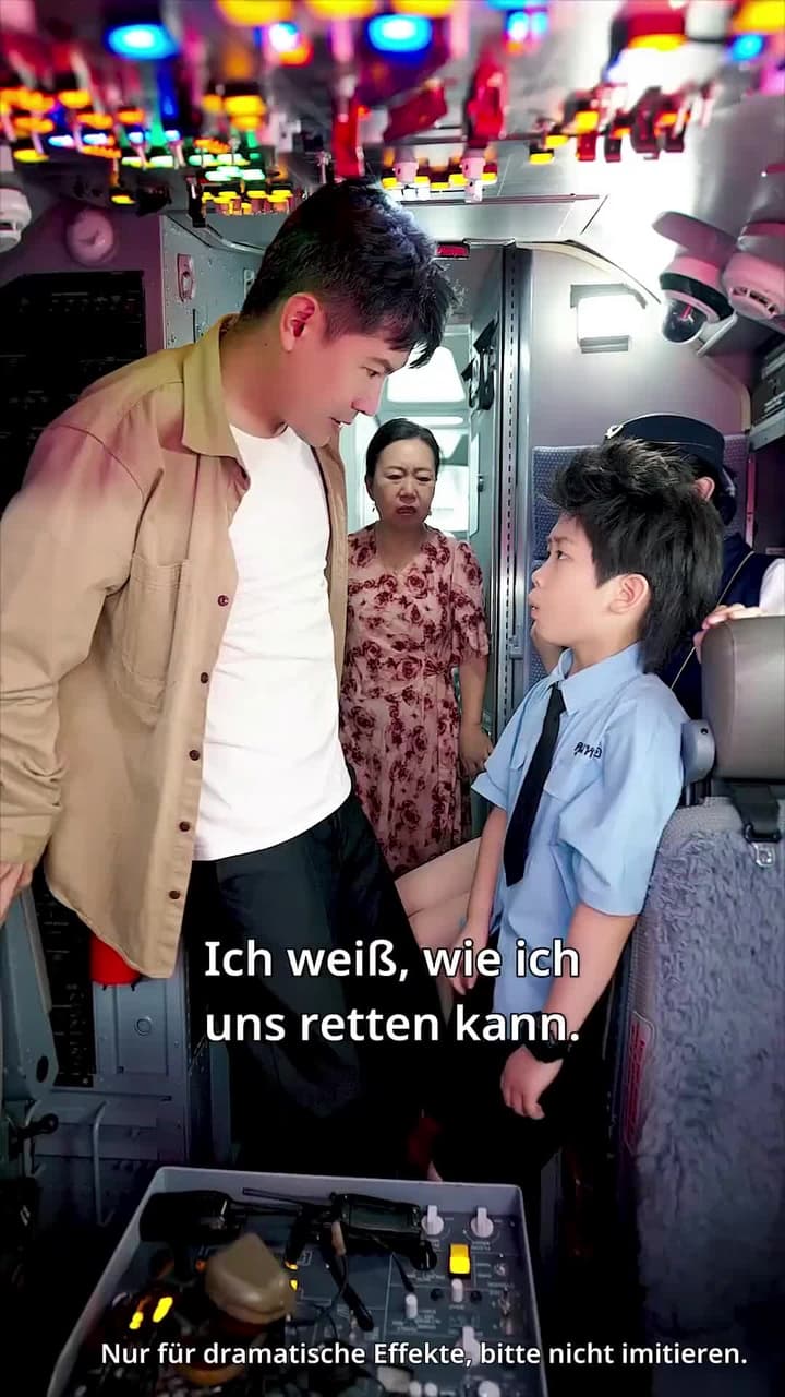 [Synchron]Achtjähriger rettet das Flugzeug - Episode 8