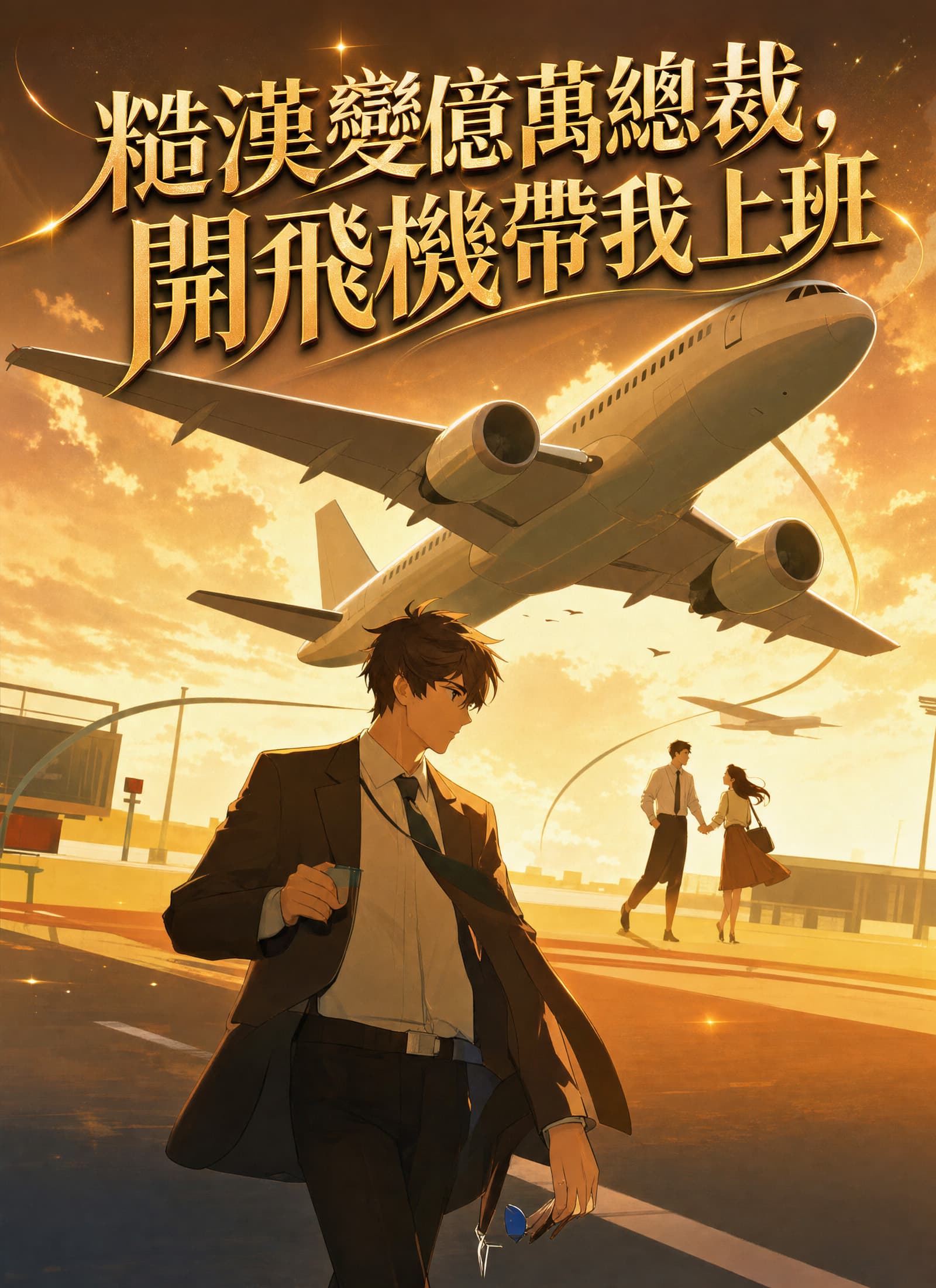 糙漢變億萬總裁，開飛機帶我上班