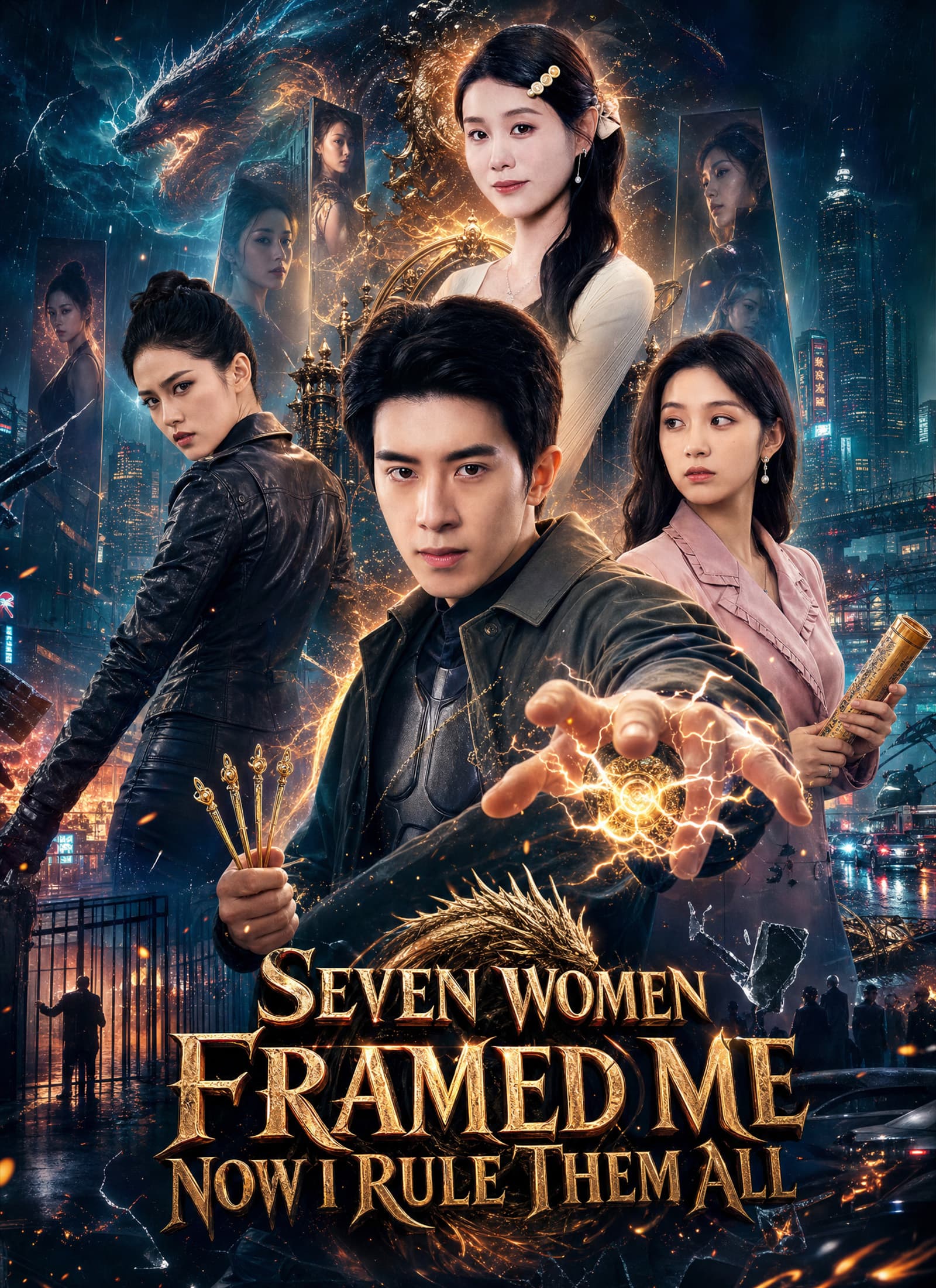 [Dubbed] Seven Women Framed Me Now I Rule Them All