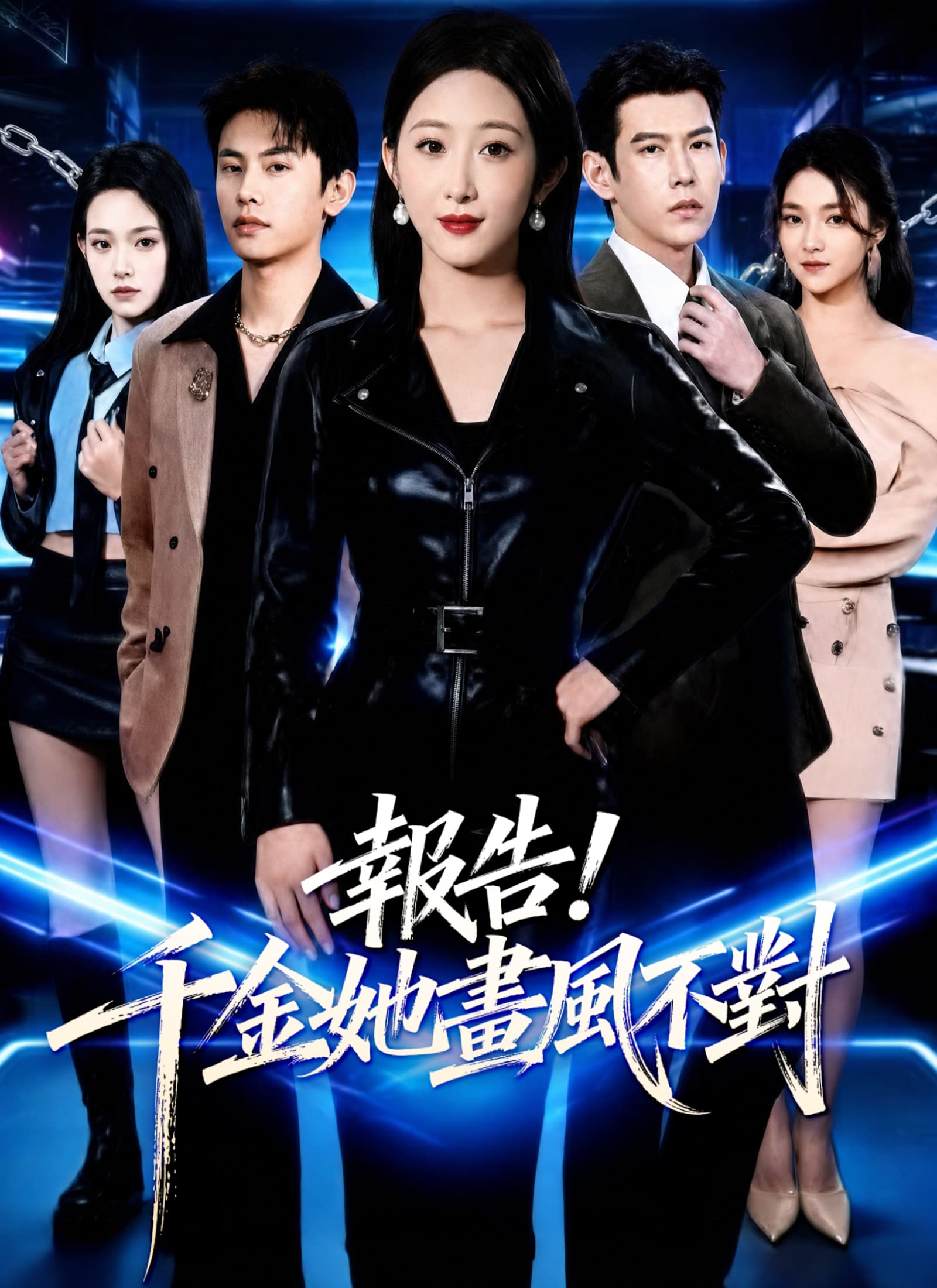 報告！千金她畫風不對