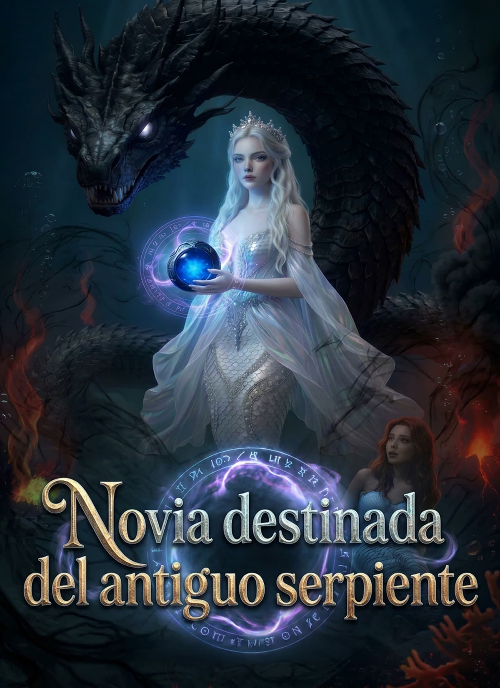 Novia destinada del antiguo serpiente