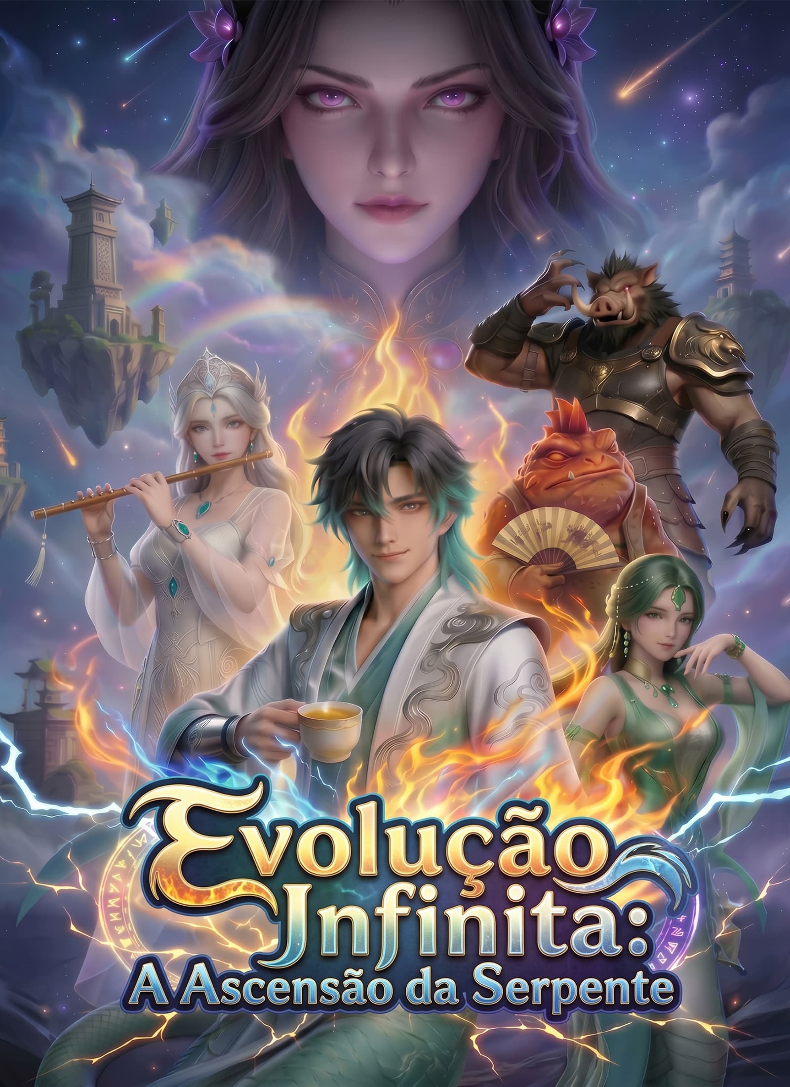 Evolução Infinita: A Ascensão da Serpente