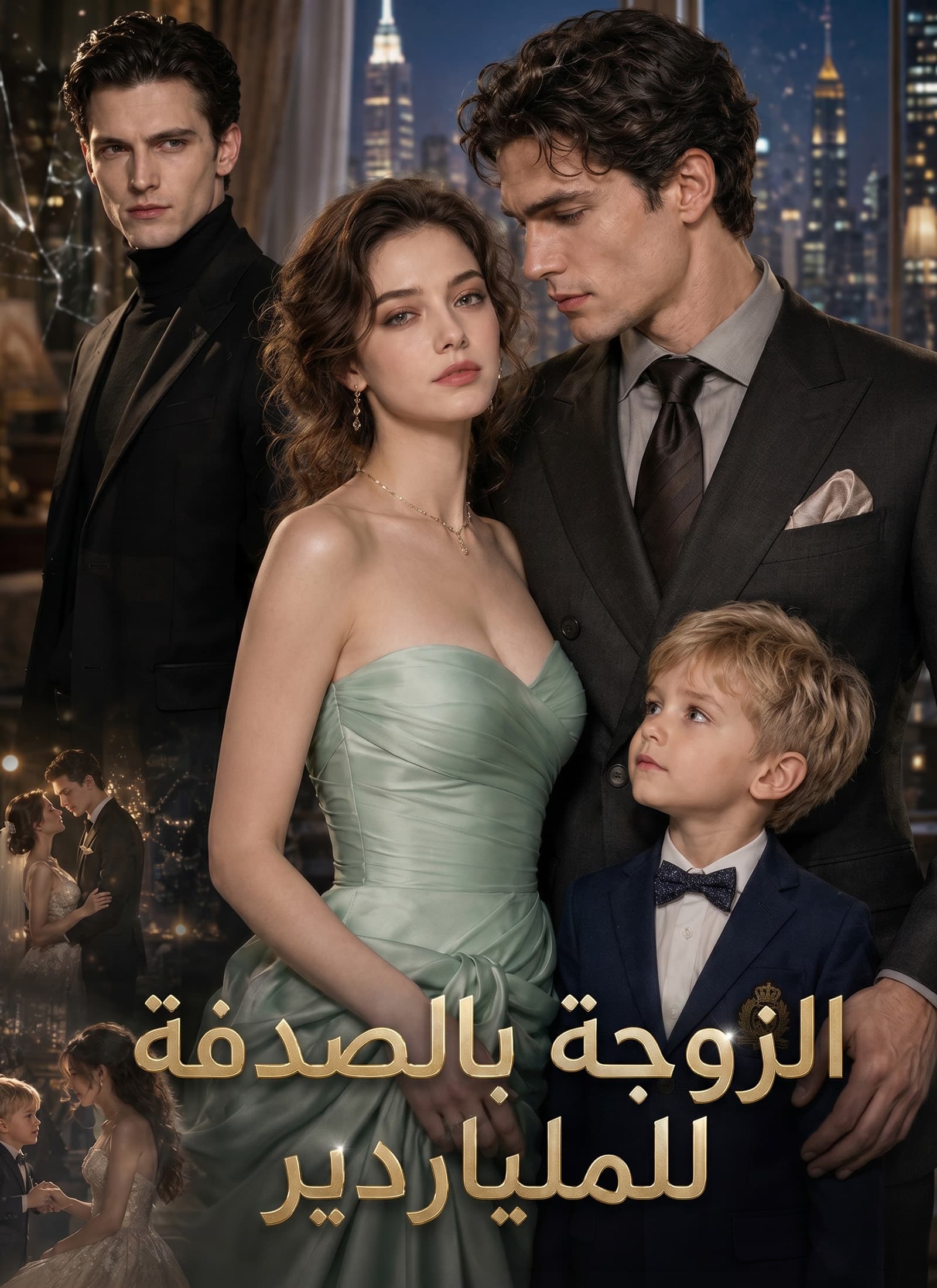 الزوجة بالصدفة للملياردير