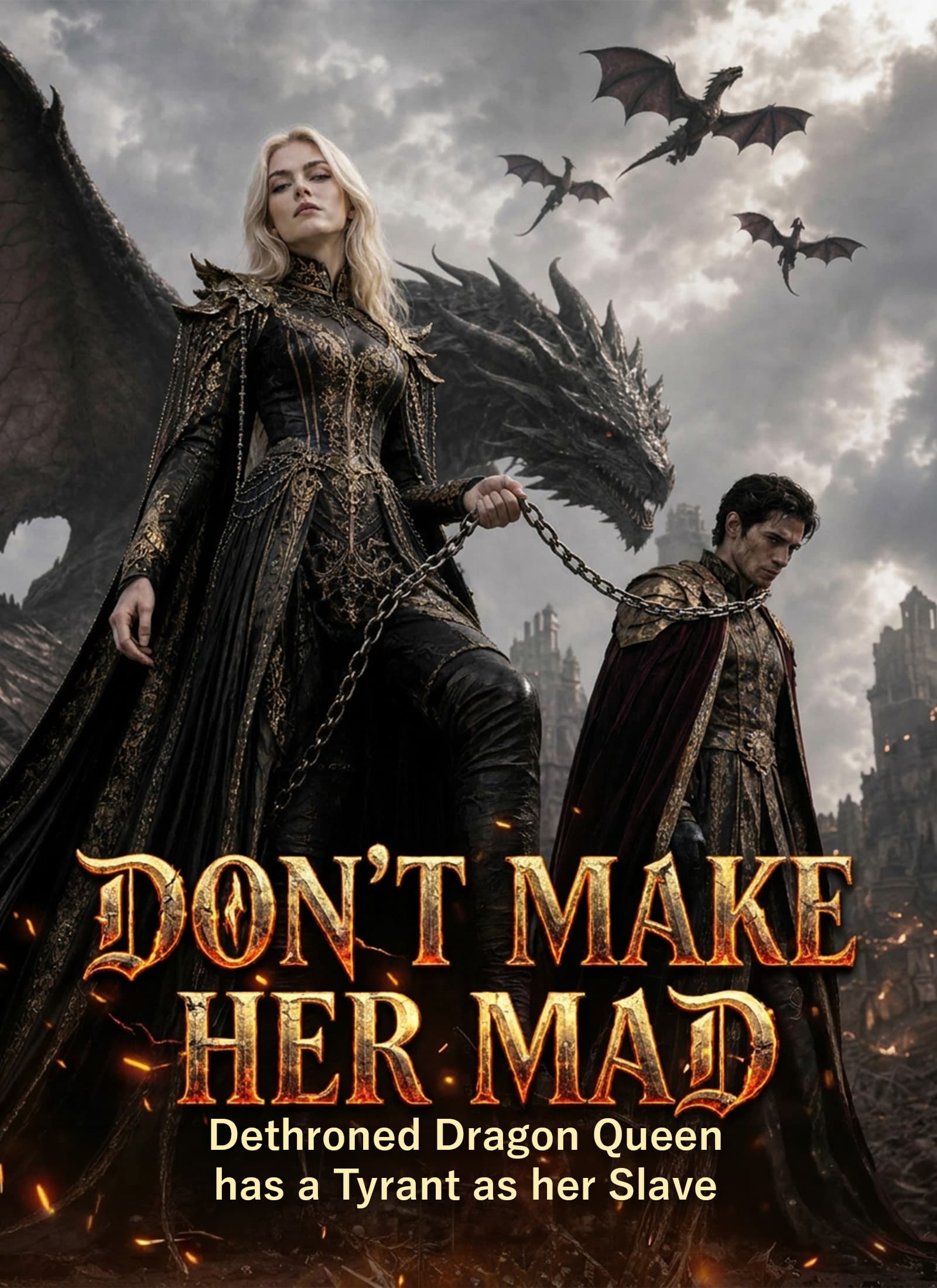 Don’t make her mad Dethroned dragon queen has a tyrant as her slave