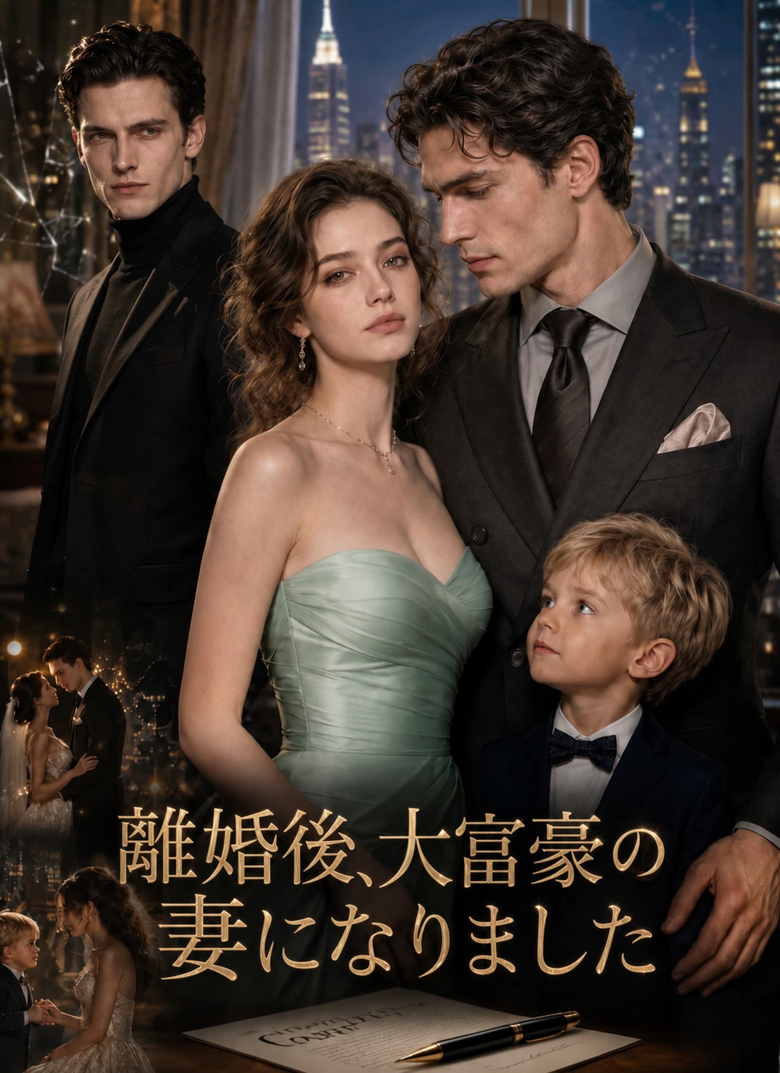 離婚後、大富豪の妻になりました
