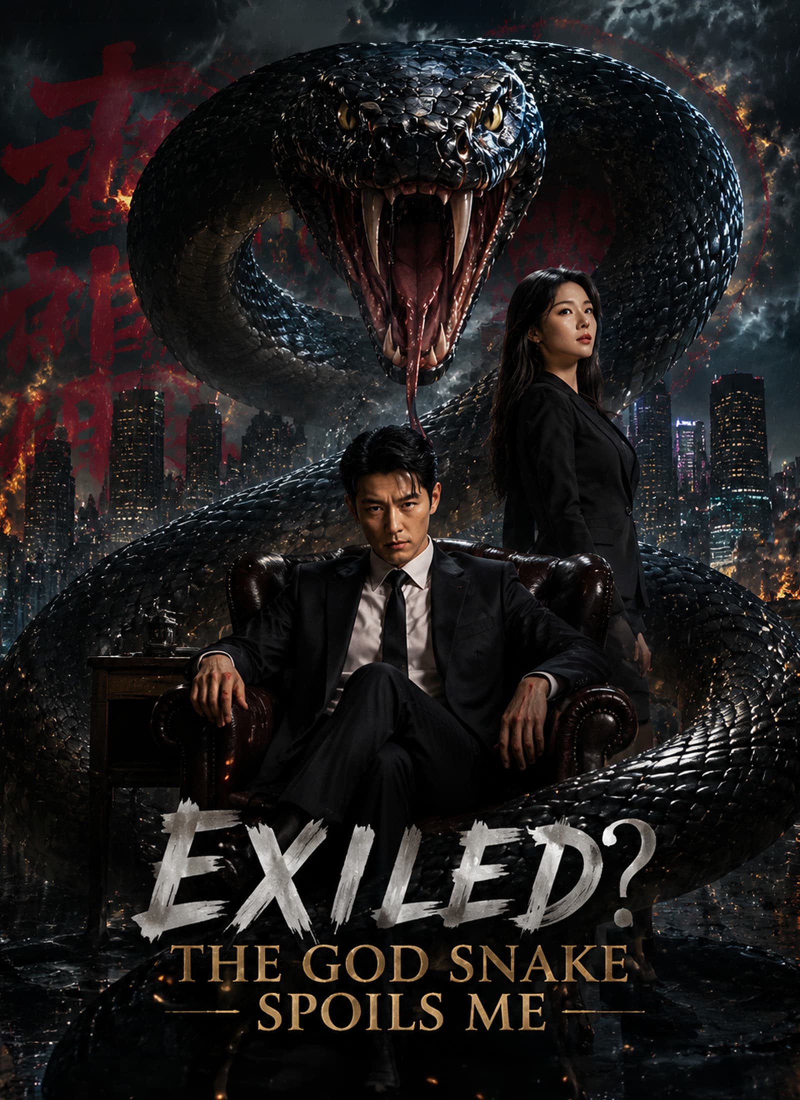 [Dubbed] Exiled? The God Snake Spoils Me