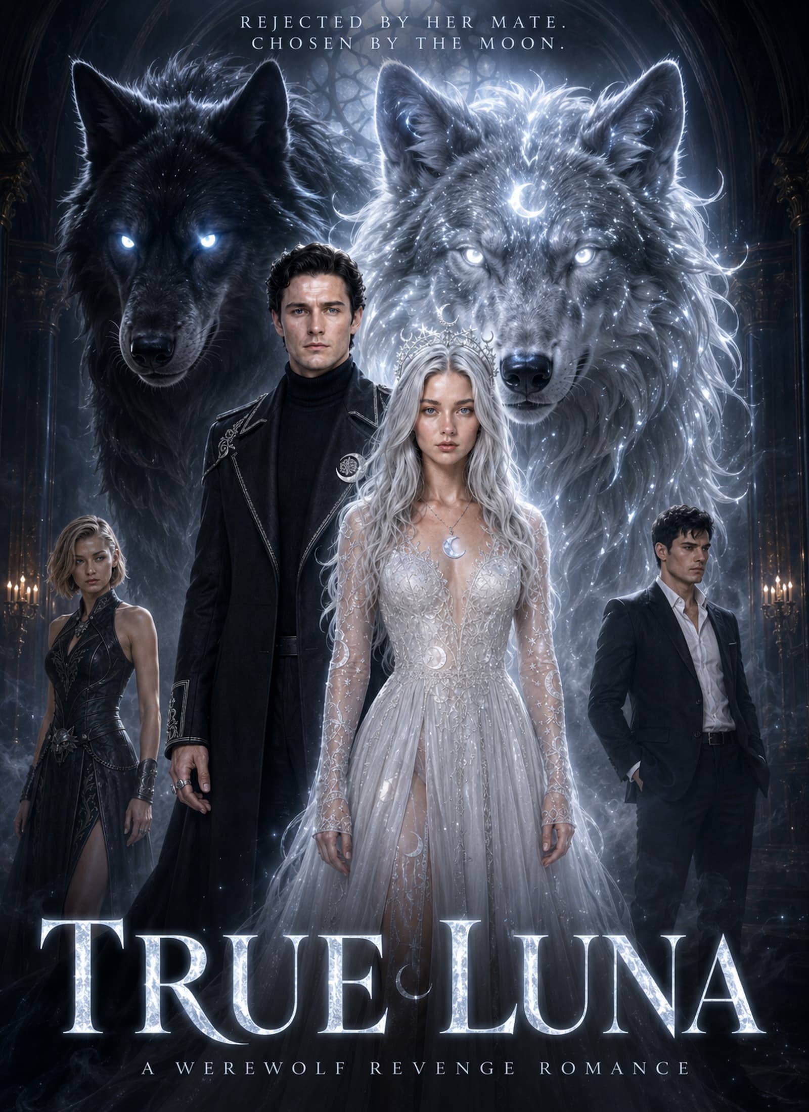 TRUE LUNA Rejected by her mate. Chosen by the Moon.