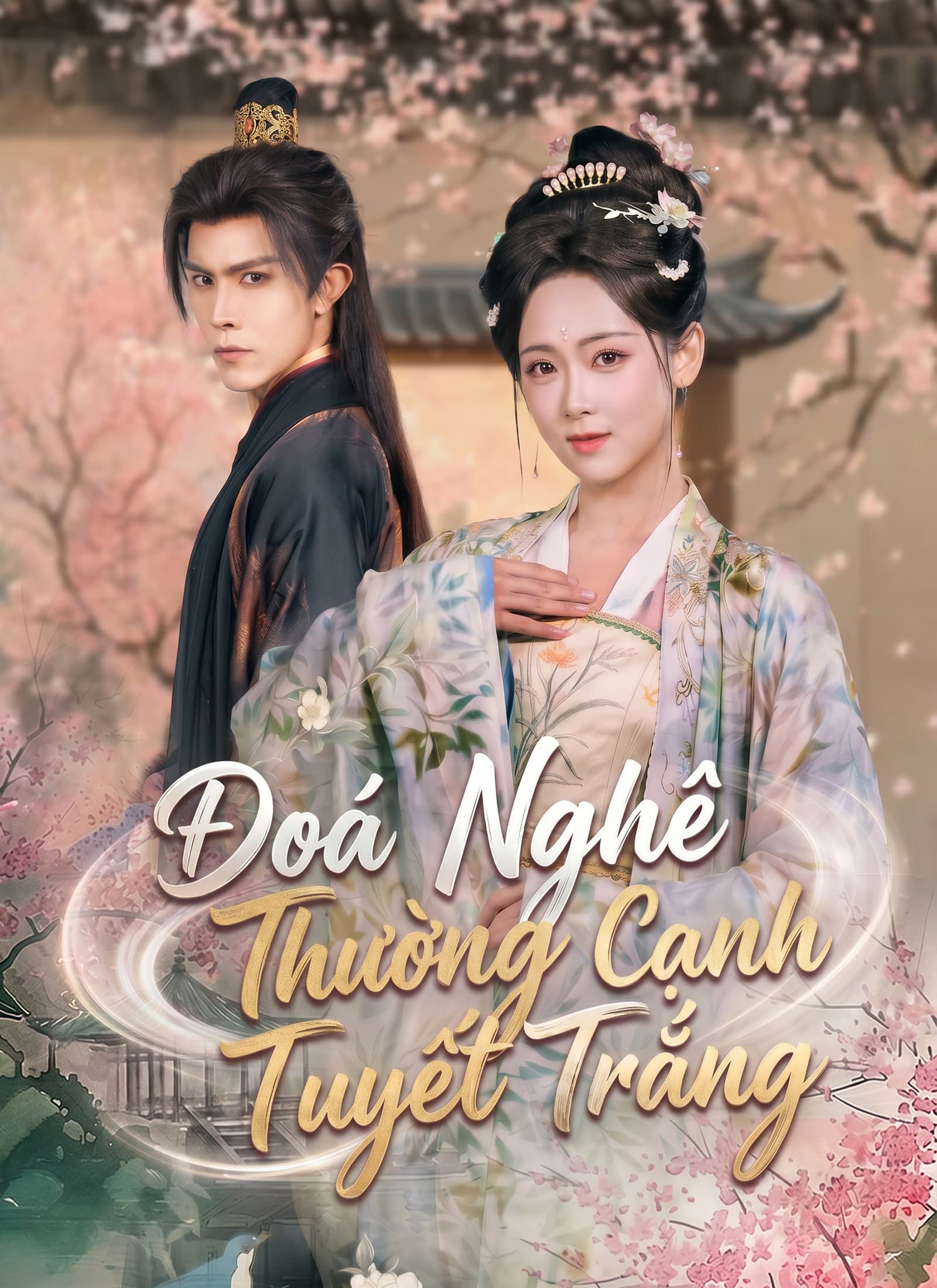 Đoá Nghê Thường Cạnh Tuyết Trắng