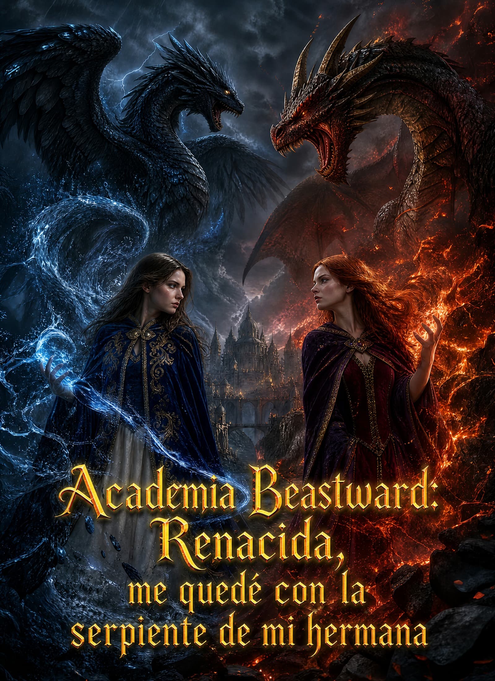 [Doblado]Academia Beastward: Renacida, me quedé con la serpiente de mi hermana