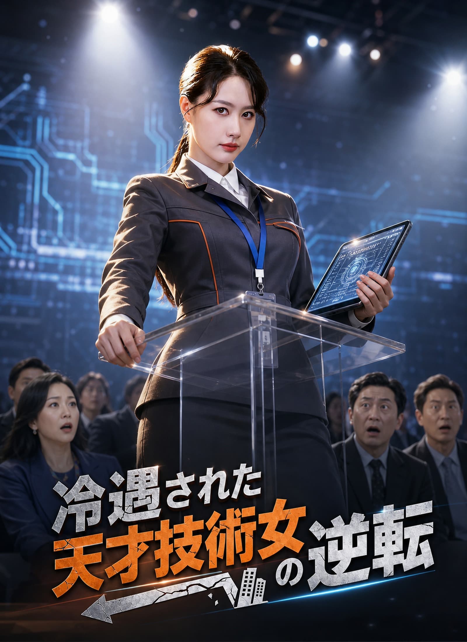 冷遇された天才技術女の逆転