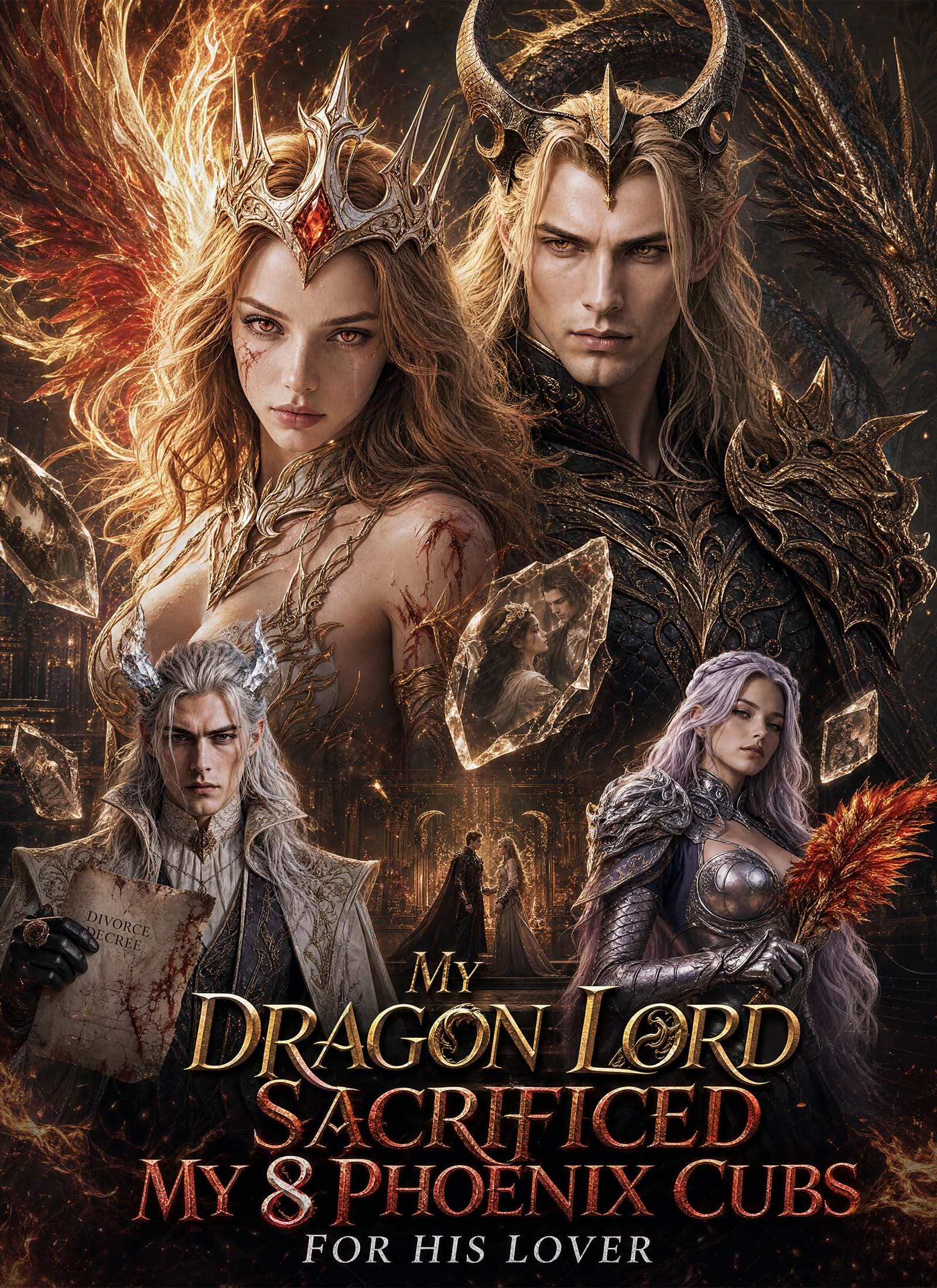 My Dragon Lord Sacrificed My 8 Phoenix Cubs for his lover