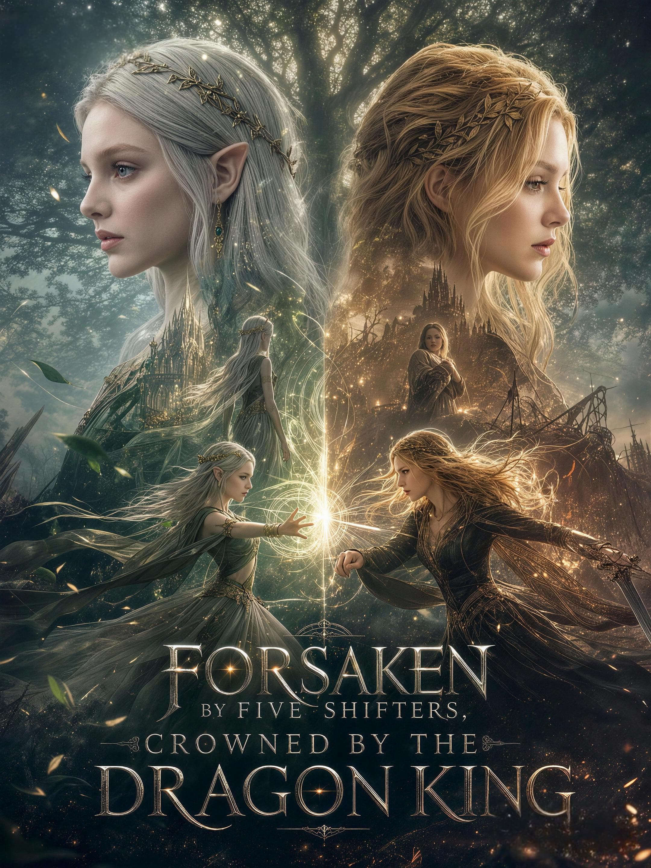 Forsaken by Five Shifters, Crowned by the Dragon King