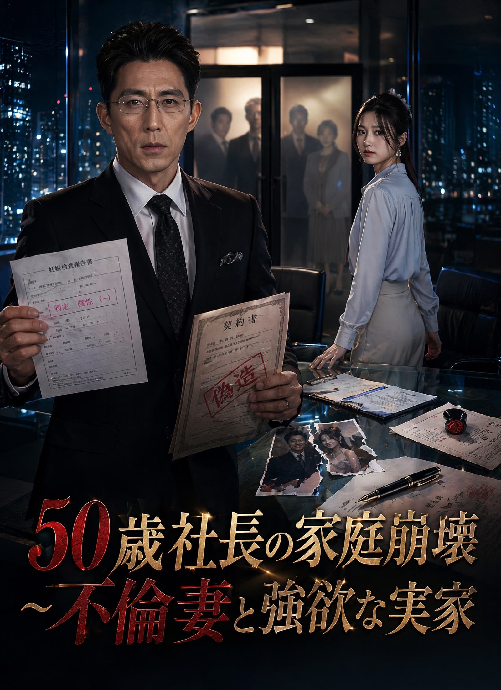 50歳社長の家庭崩壊～不倫妻と強欲な実家