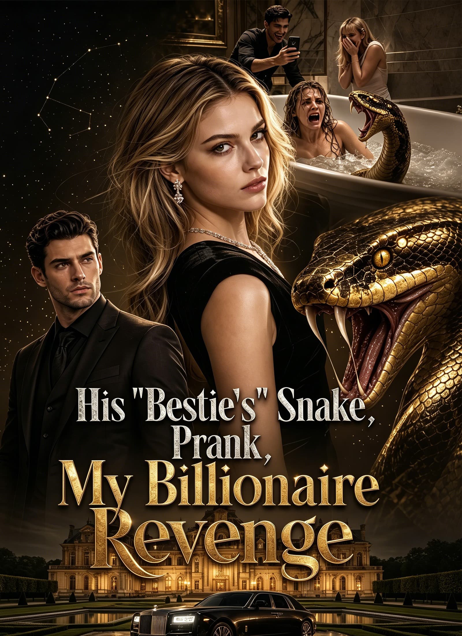 His "Bestie's" Snake Prank, My Billionaire Revenge