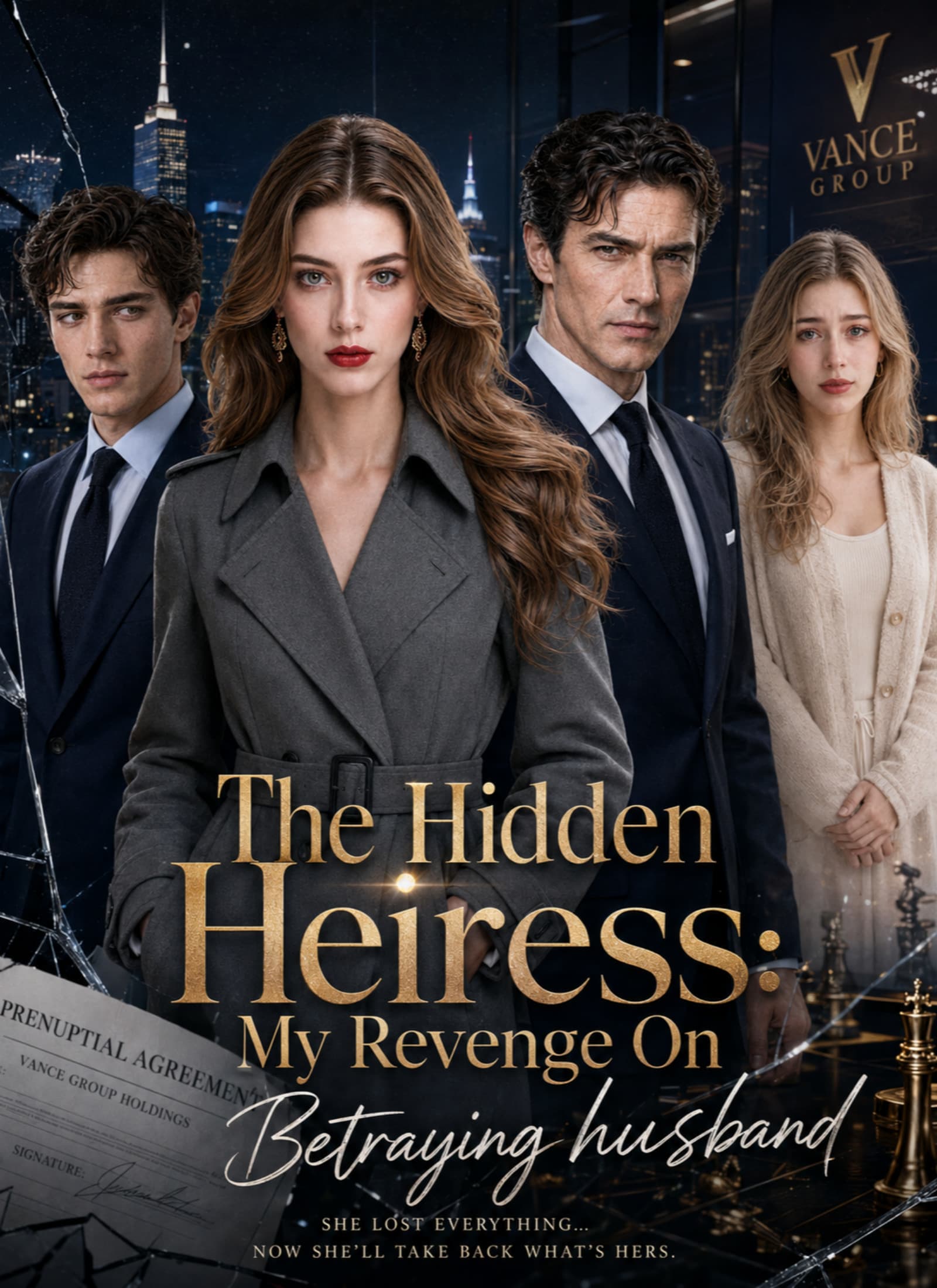The Hidden Heiress: My Revenge On Betraying husband