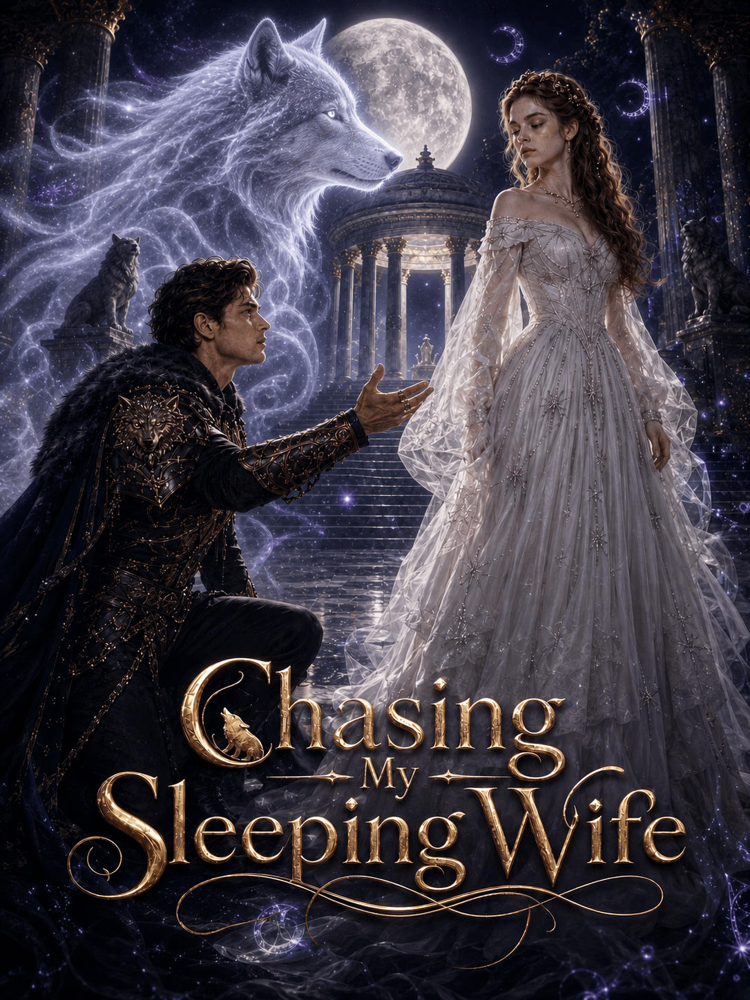 chasing my sleeping wife