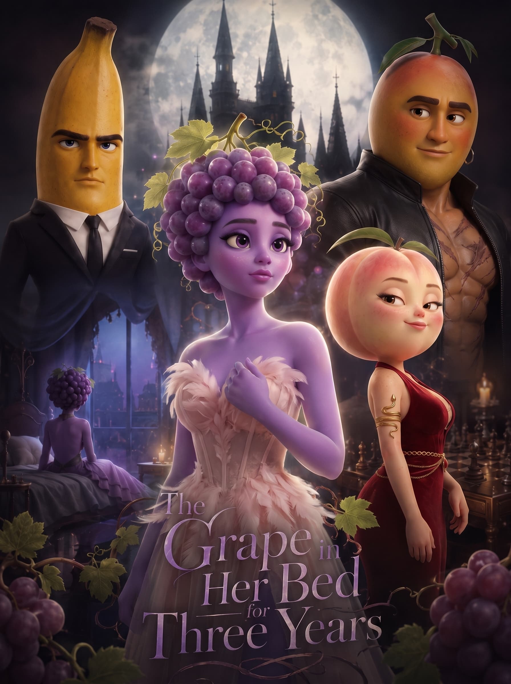 The Grape in Her Bed for Three Years