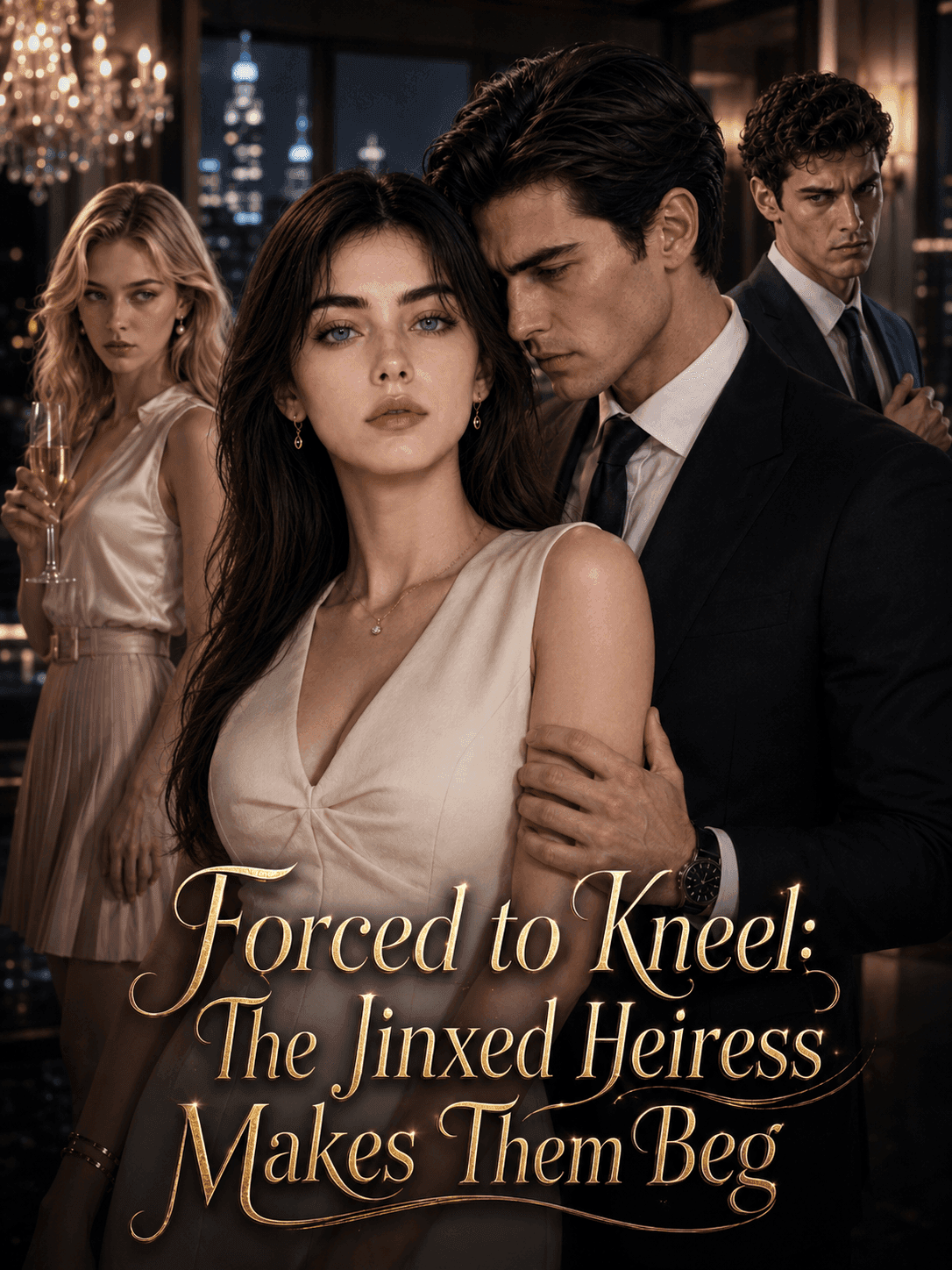Forced to Kneel: The Jinxed Heiress Makes Them Beg
