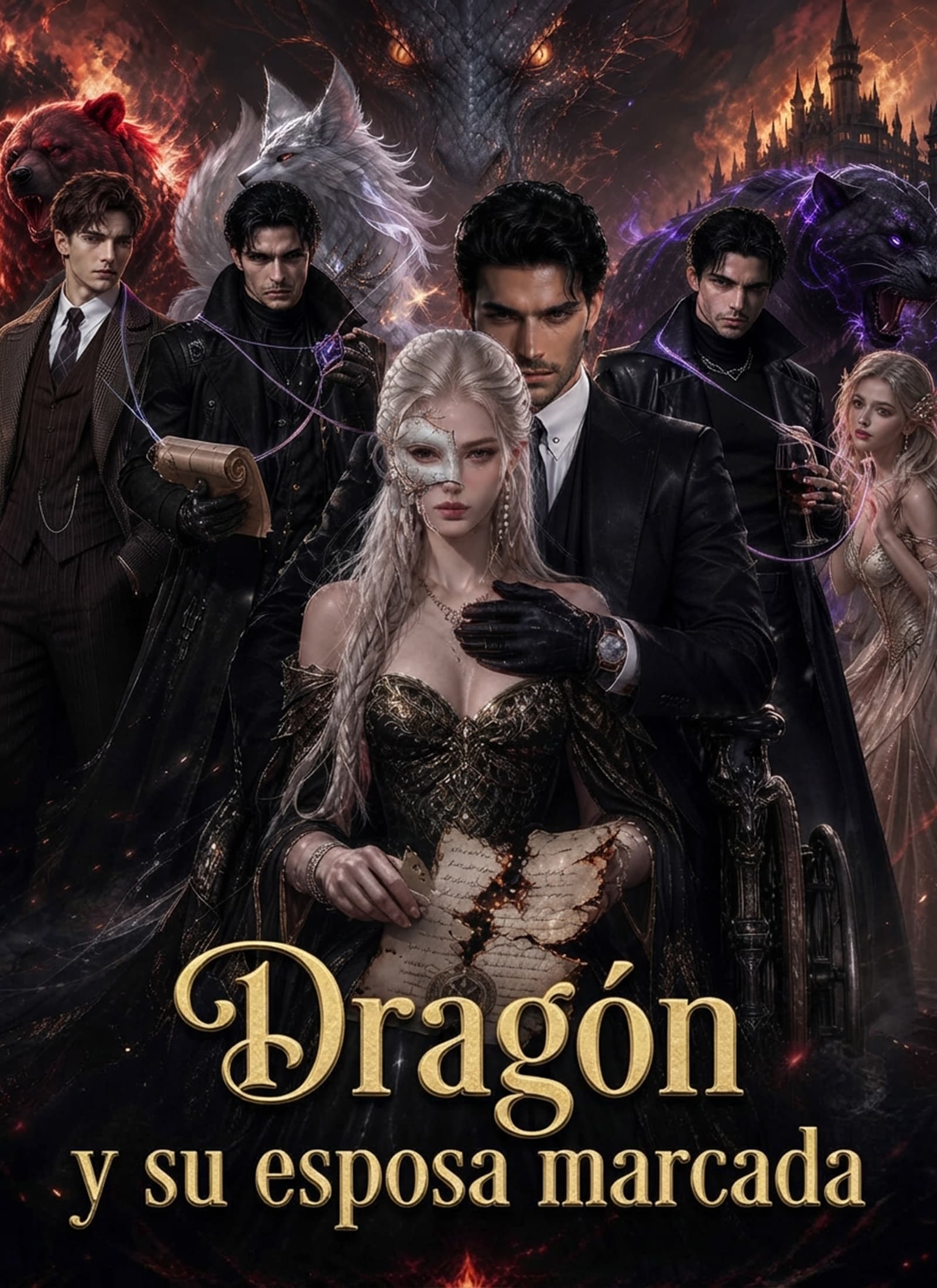 Dragón y su esposa marcada