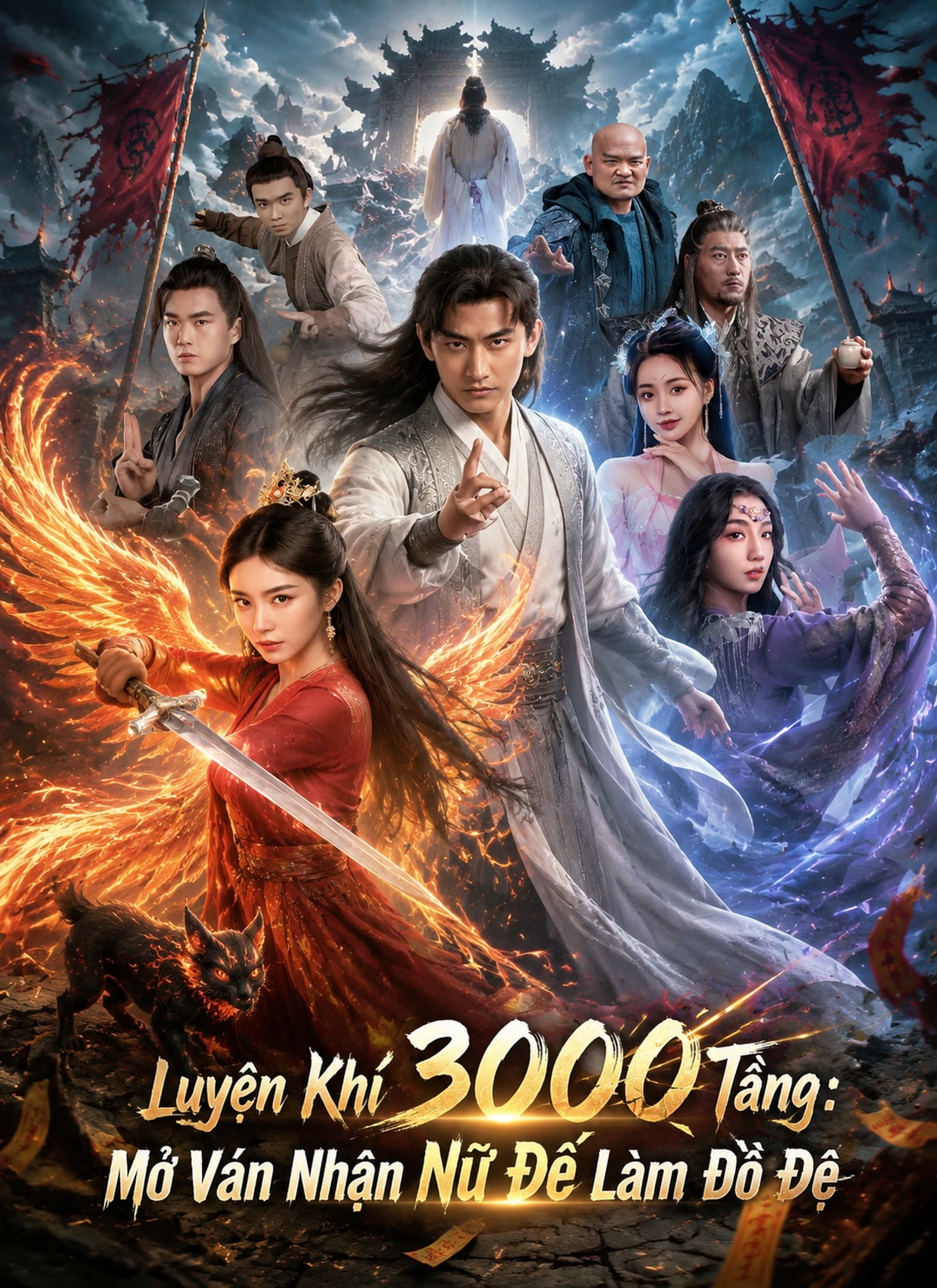 [Lồng tiếng]Luyện Khí 3000 Tầng: Mở Ván Nhận Nữ Đế Làm Đồ Đệ