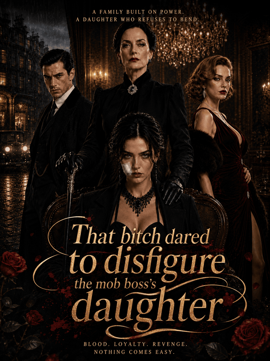 That bitch dared to disfigure the mob boss's daughter.