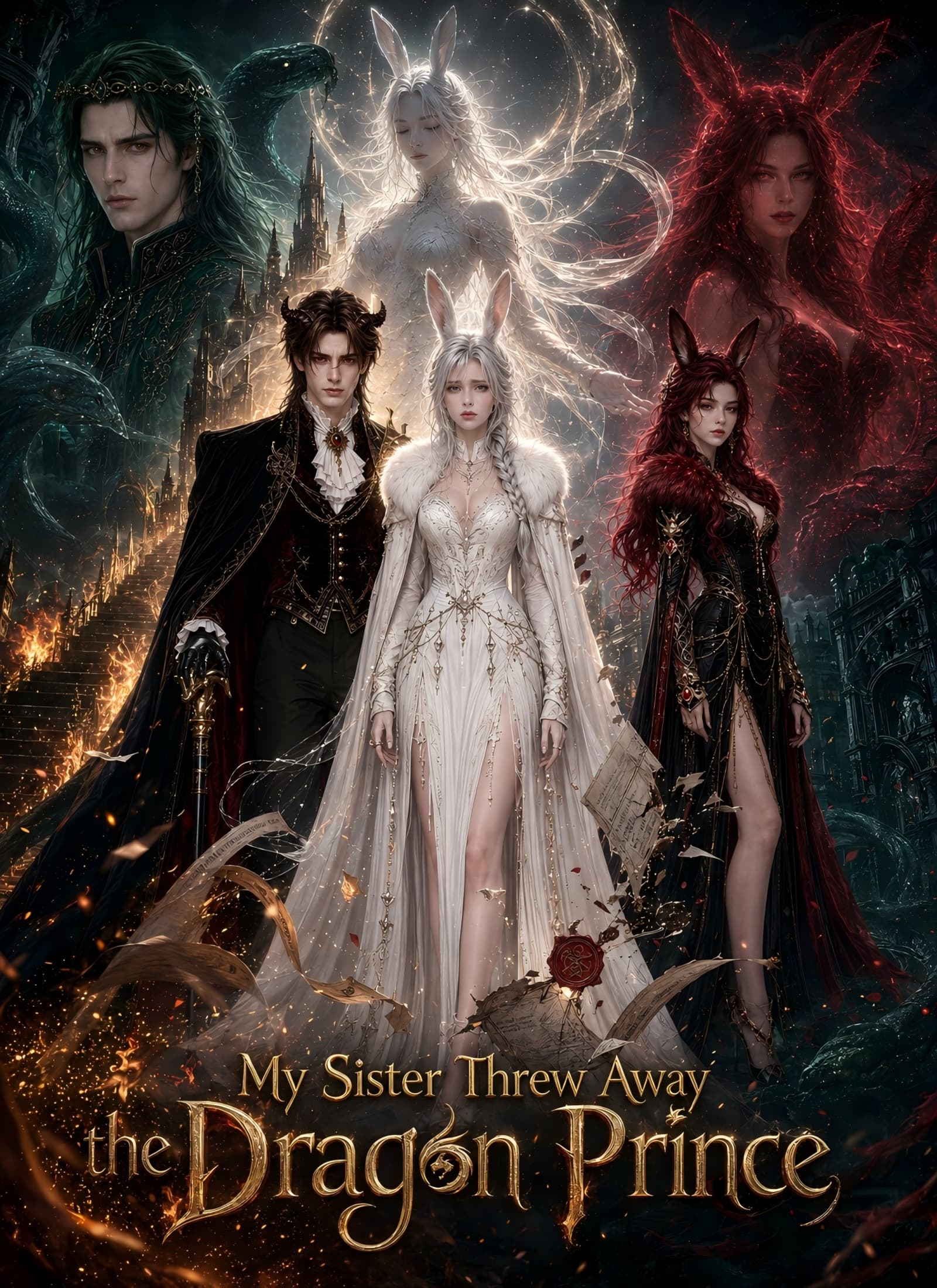 Pregnant with the Dragon Prince's Heirs