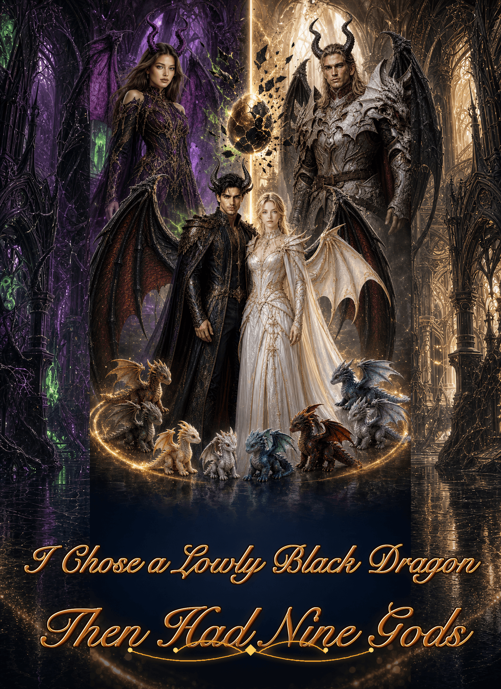I Chose a Lowly Black Dragon，Then Had Nine Gods