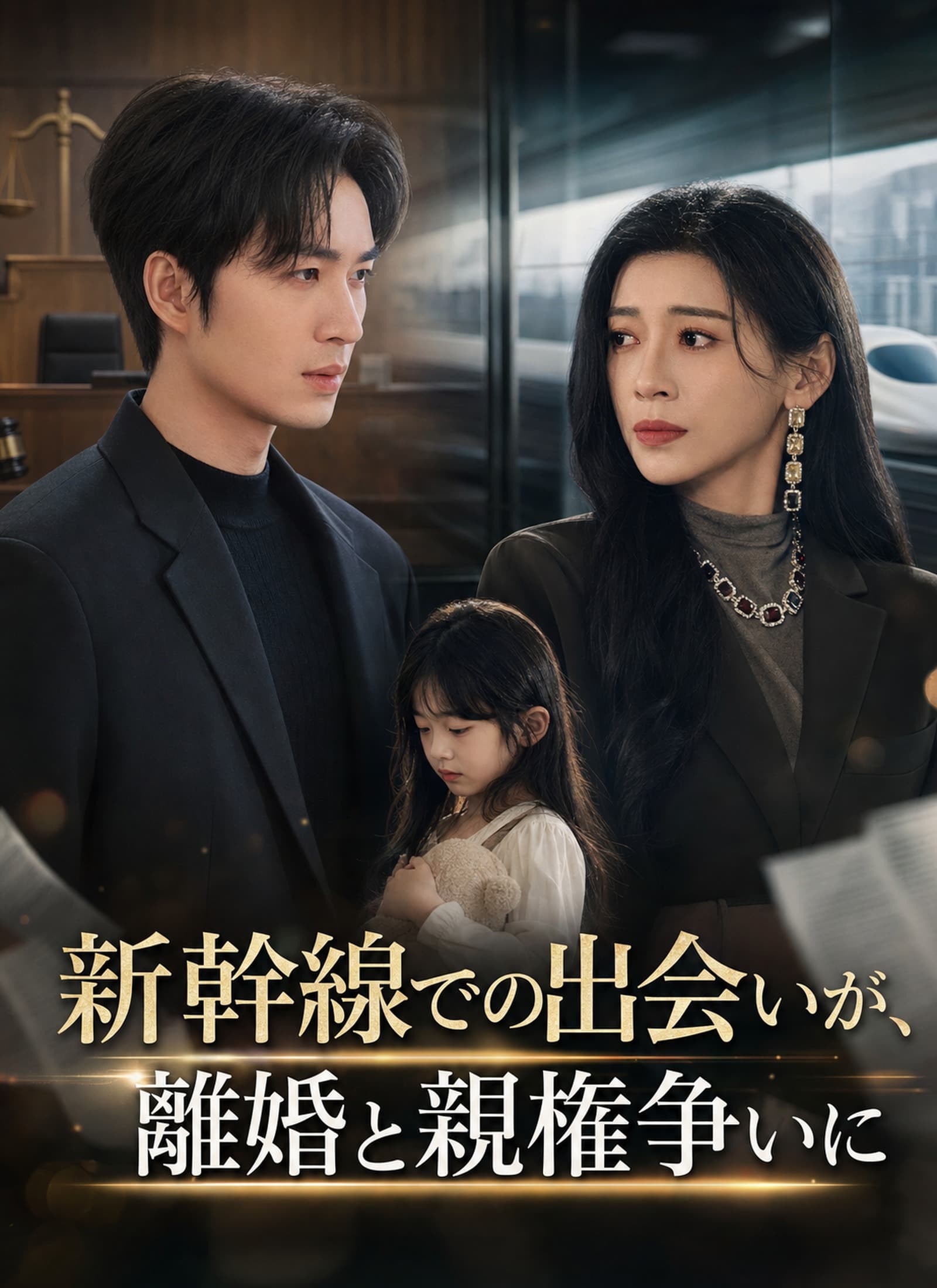 新幹線での出会いが、離婚と親権争いに