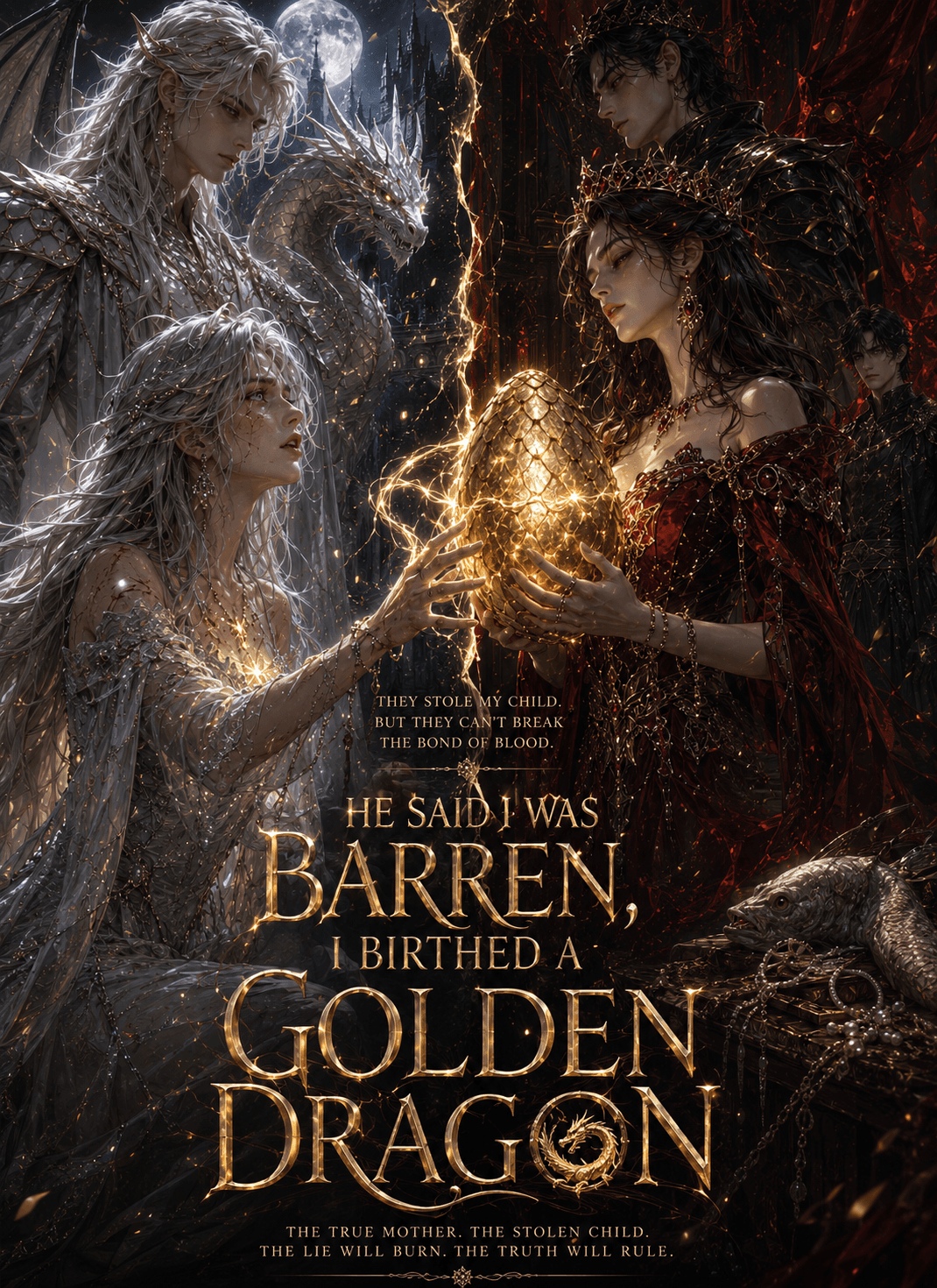 He Said I Was Barren, I Birthed A Golden Dragon