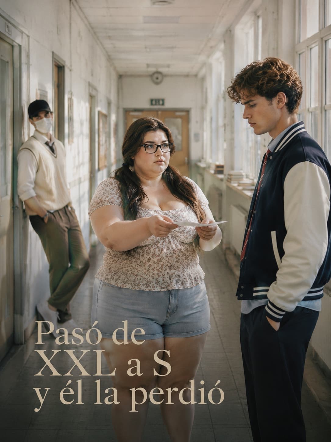 Pasó de XXL a S y él la perdió