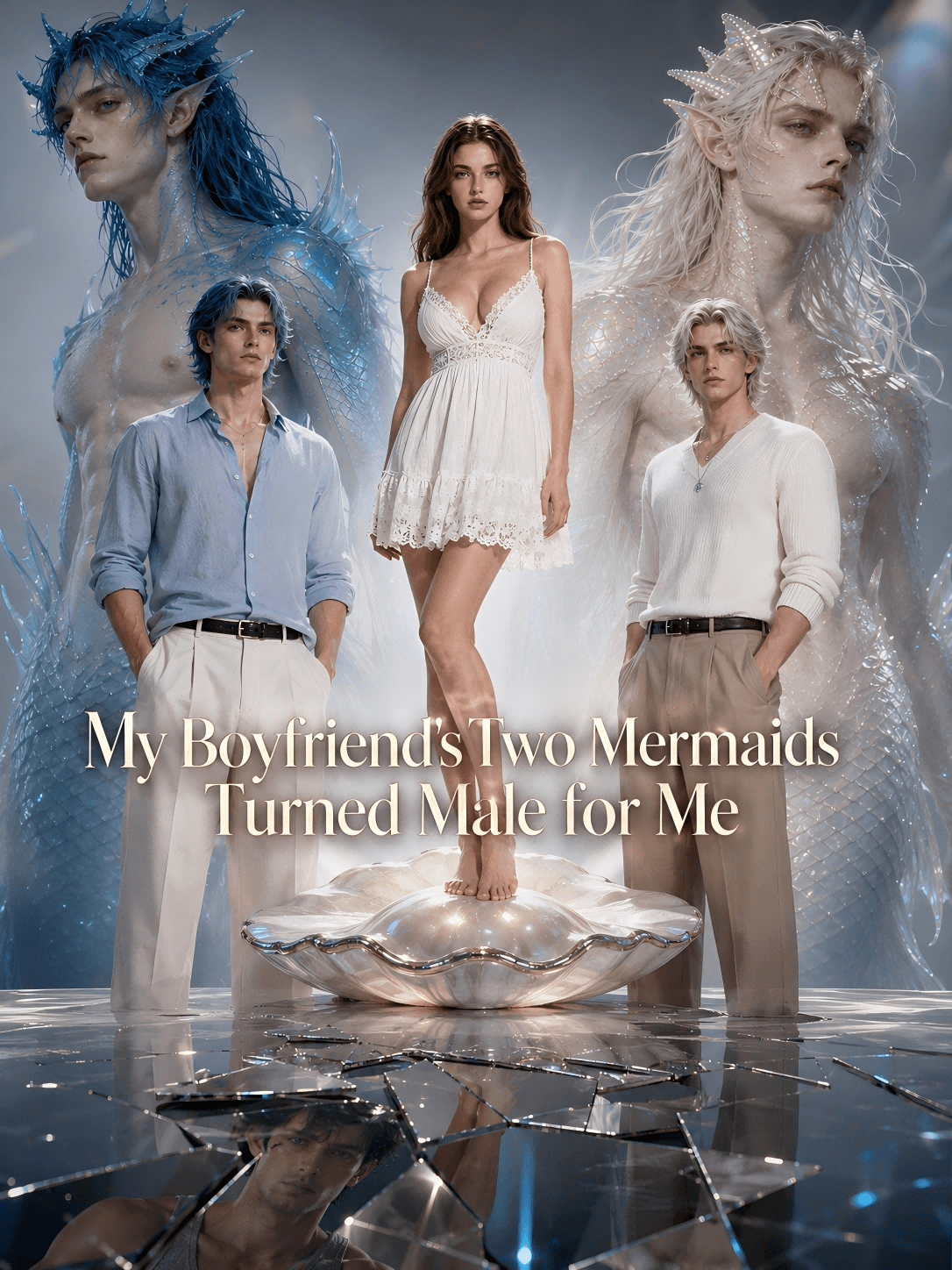 My Boyfriend's Two Mermaids Turned Male for Me