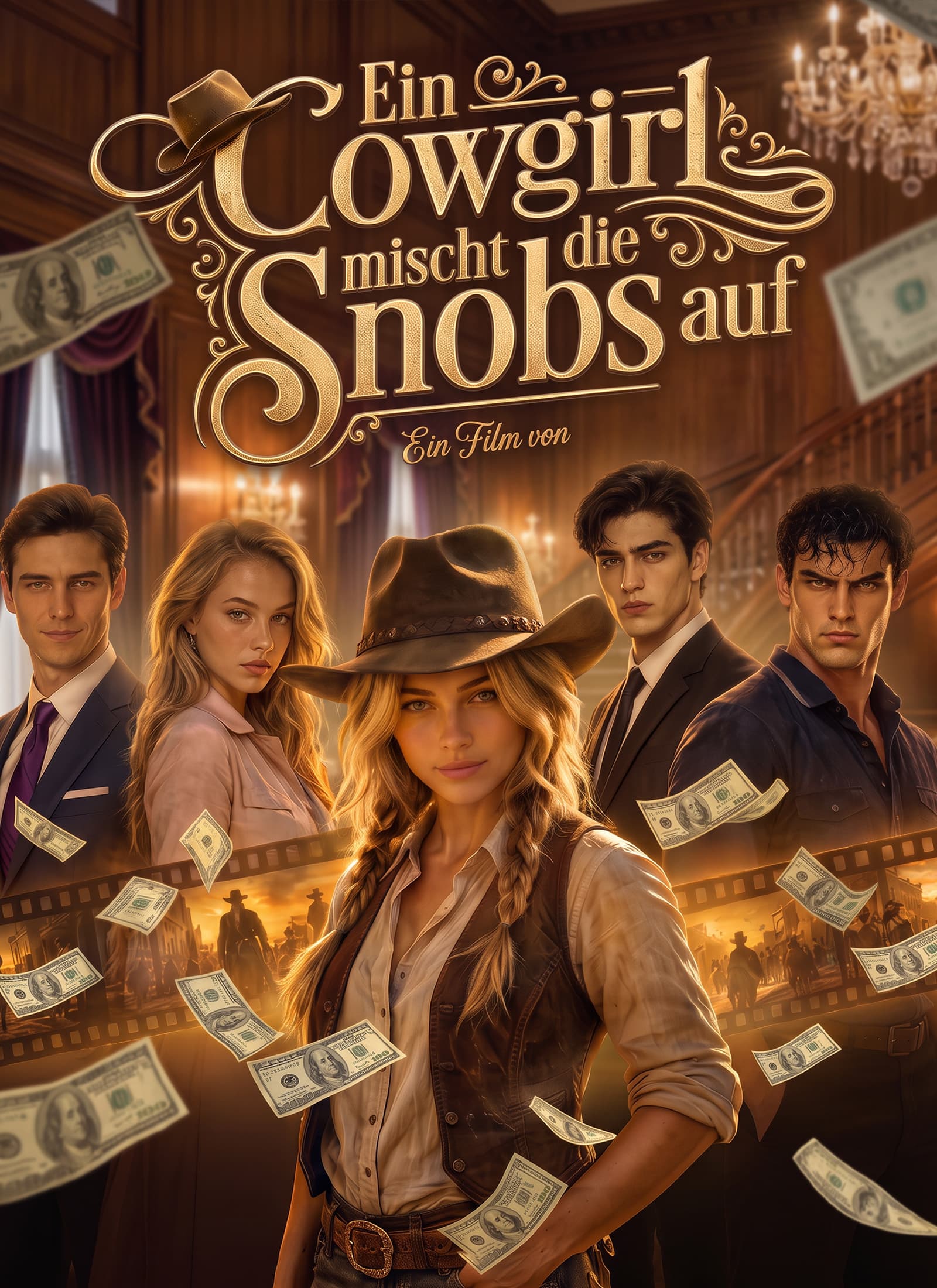 Ein Cowgirl mischt die Snobs auf
