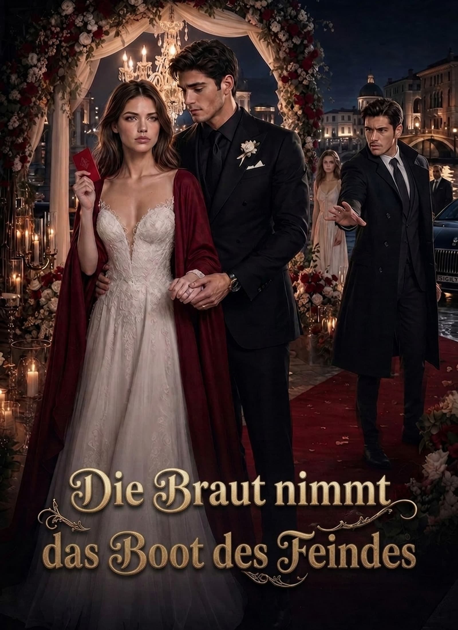 Die Braut nimmt das Boot des Feindes